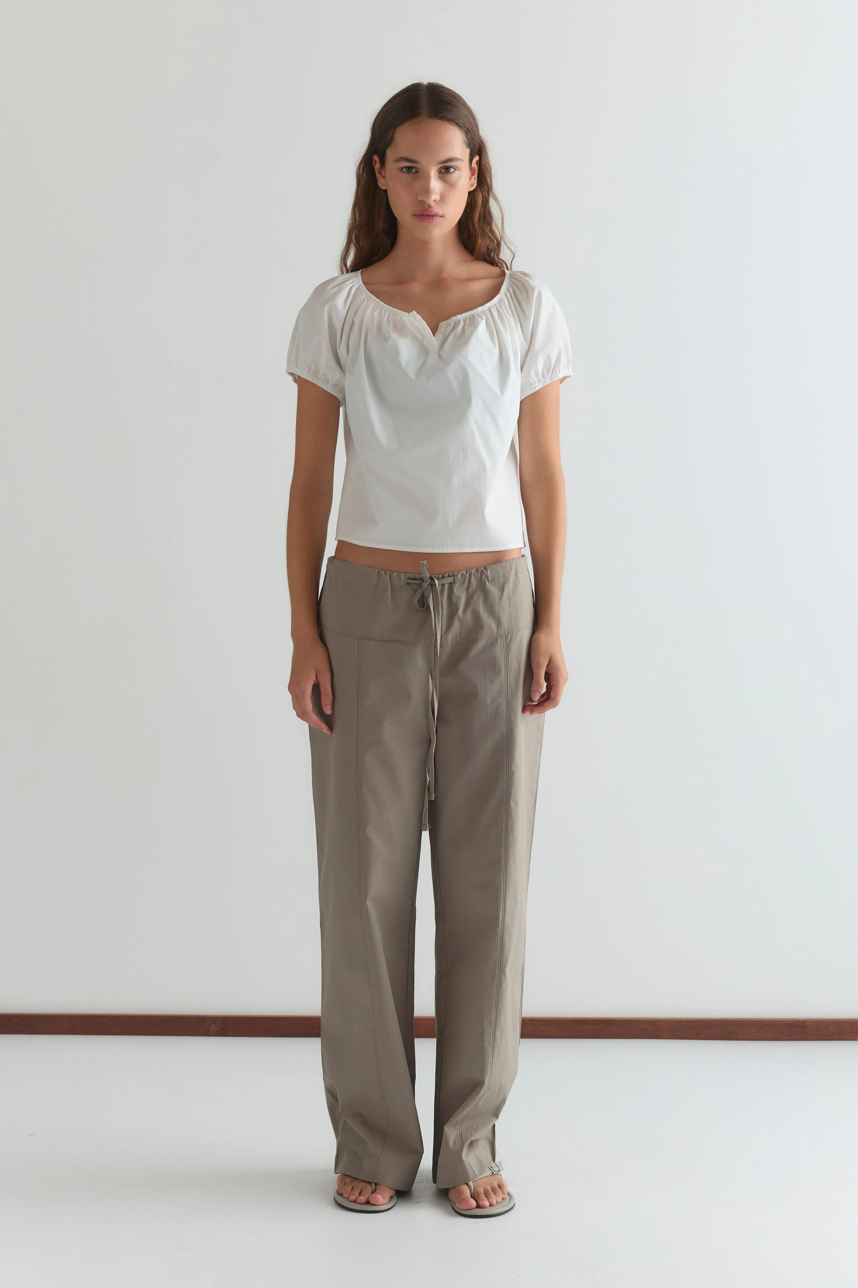 Poplin T Shirt - White sold by Deiji Studios product image thumbnail 2