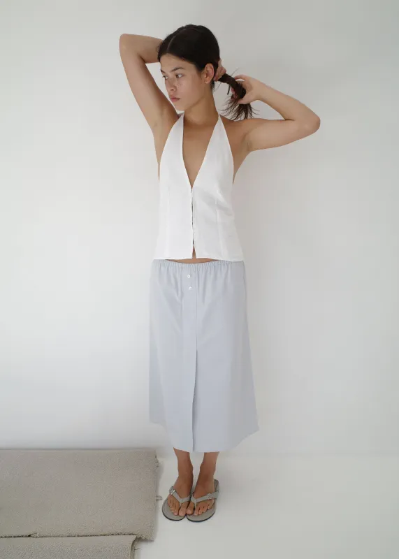 Overlap Skirt - Blue made by Deiji Studios