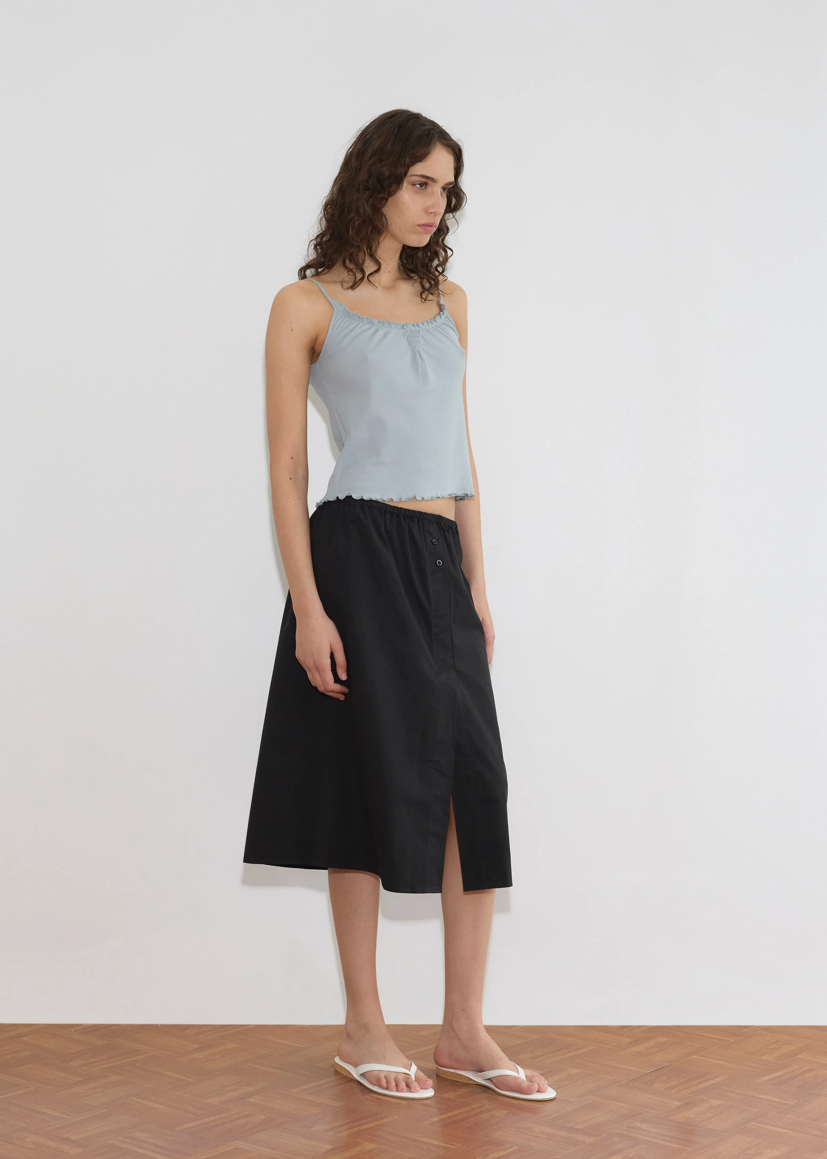 Overlap Skirt - Black sold by Deiji Studios product image thumbnail 2