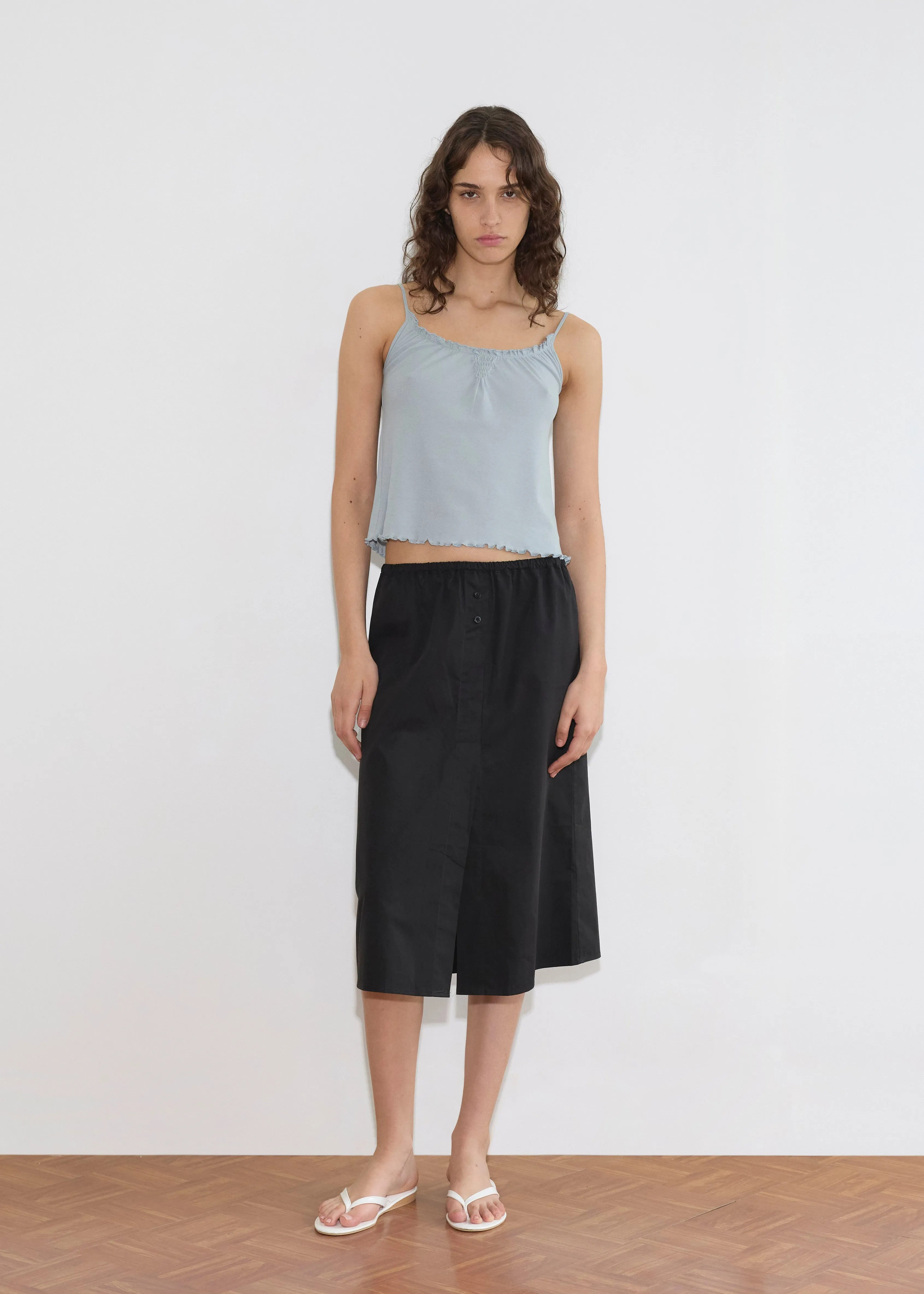 Overlap Skirt - Black sold by Deiji Studios