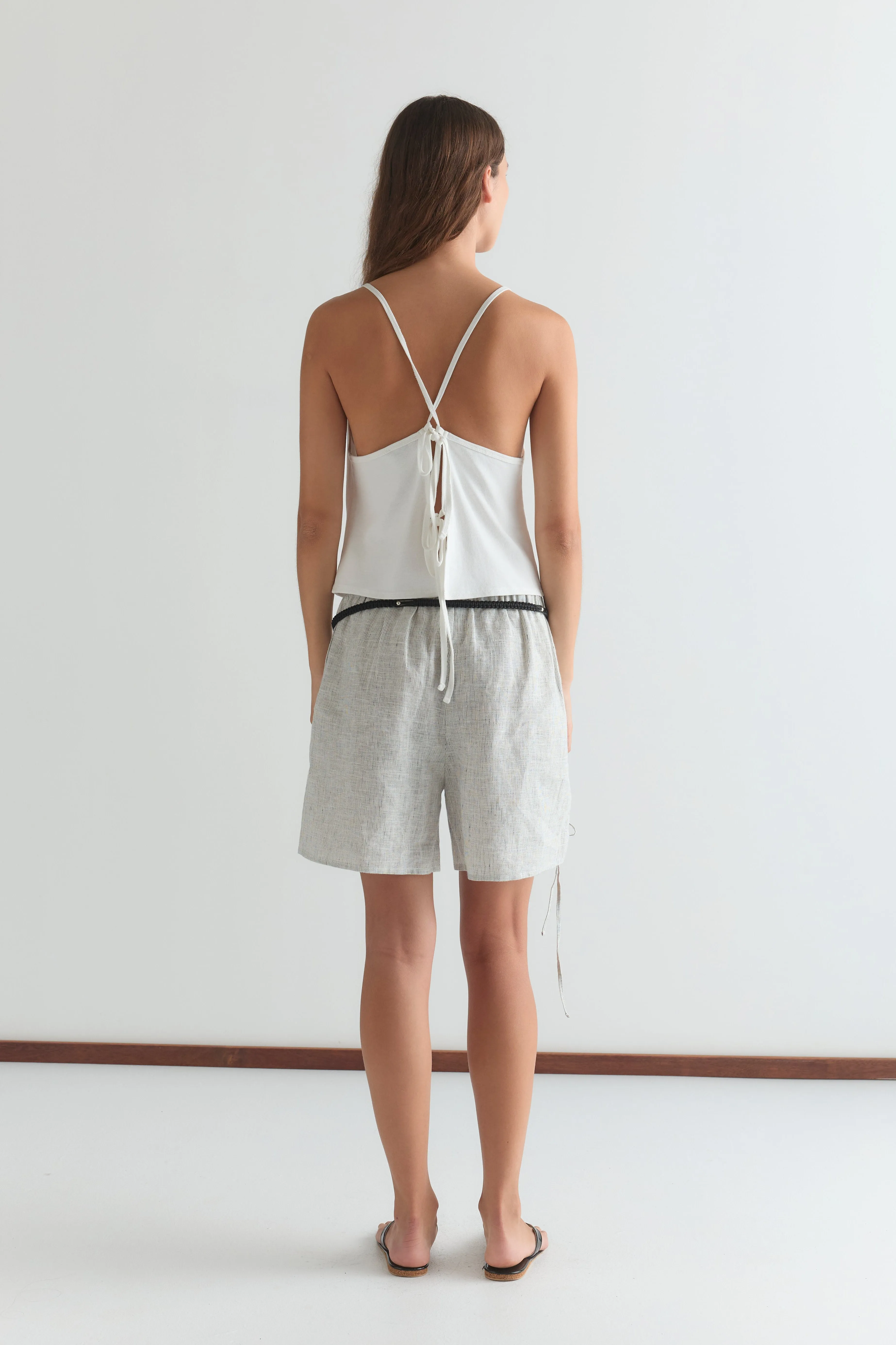 Drape Jersey Top - White sold by Deiji Studios product image thumbnail 4