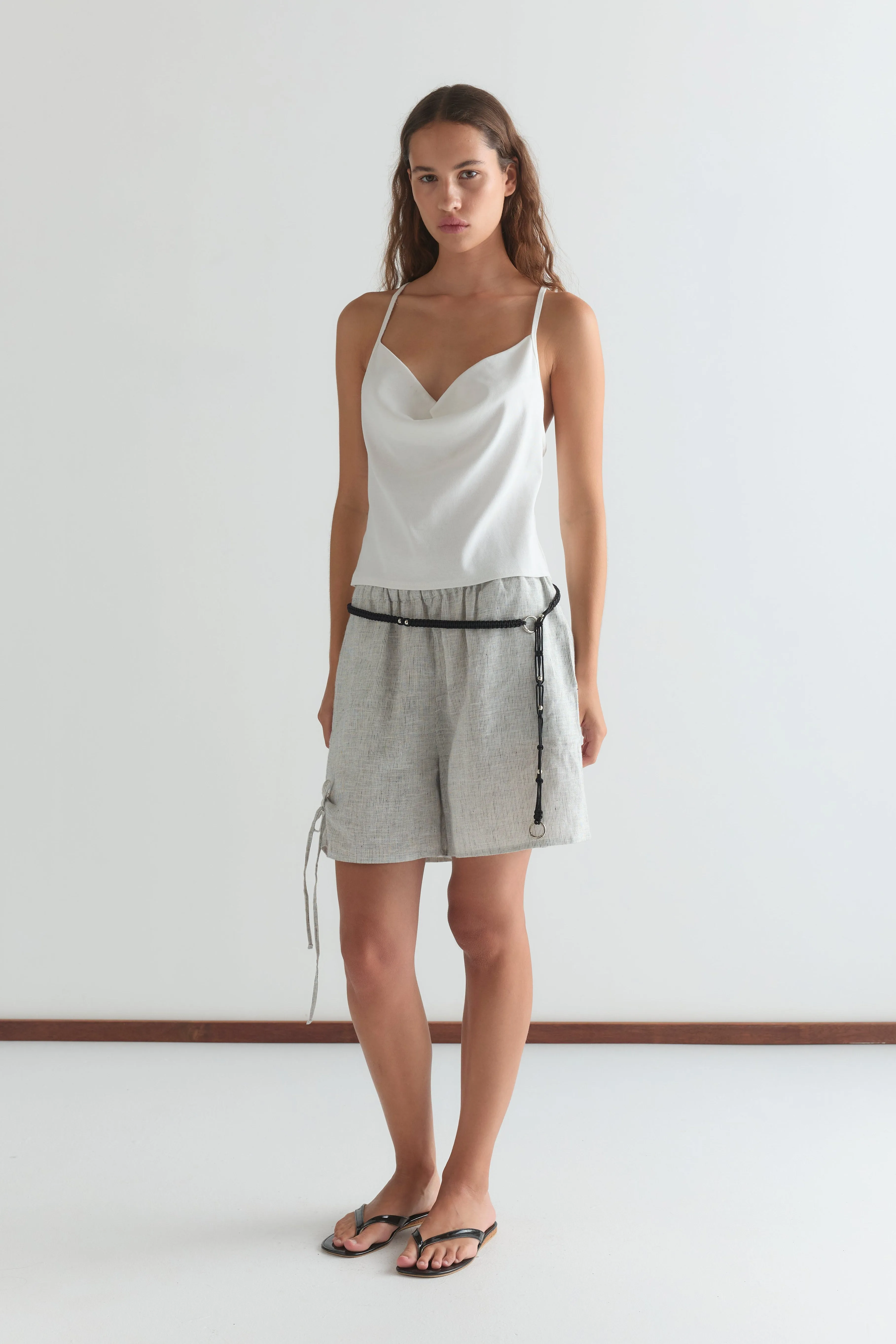 Drape Jersey Top - White sold by Deiji Studios product image thumbnail 2