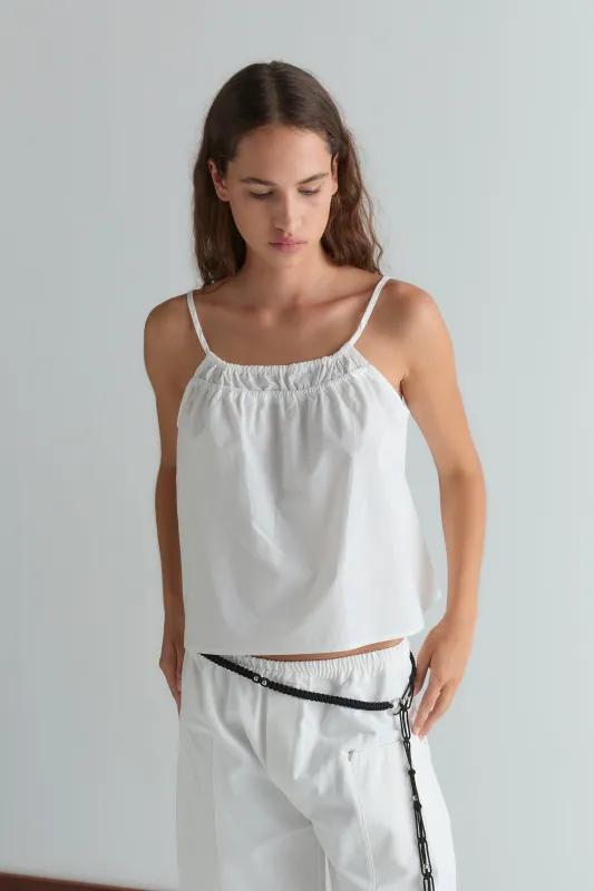 Double Layer Top - White made by Deiji Studios