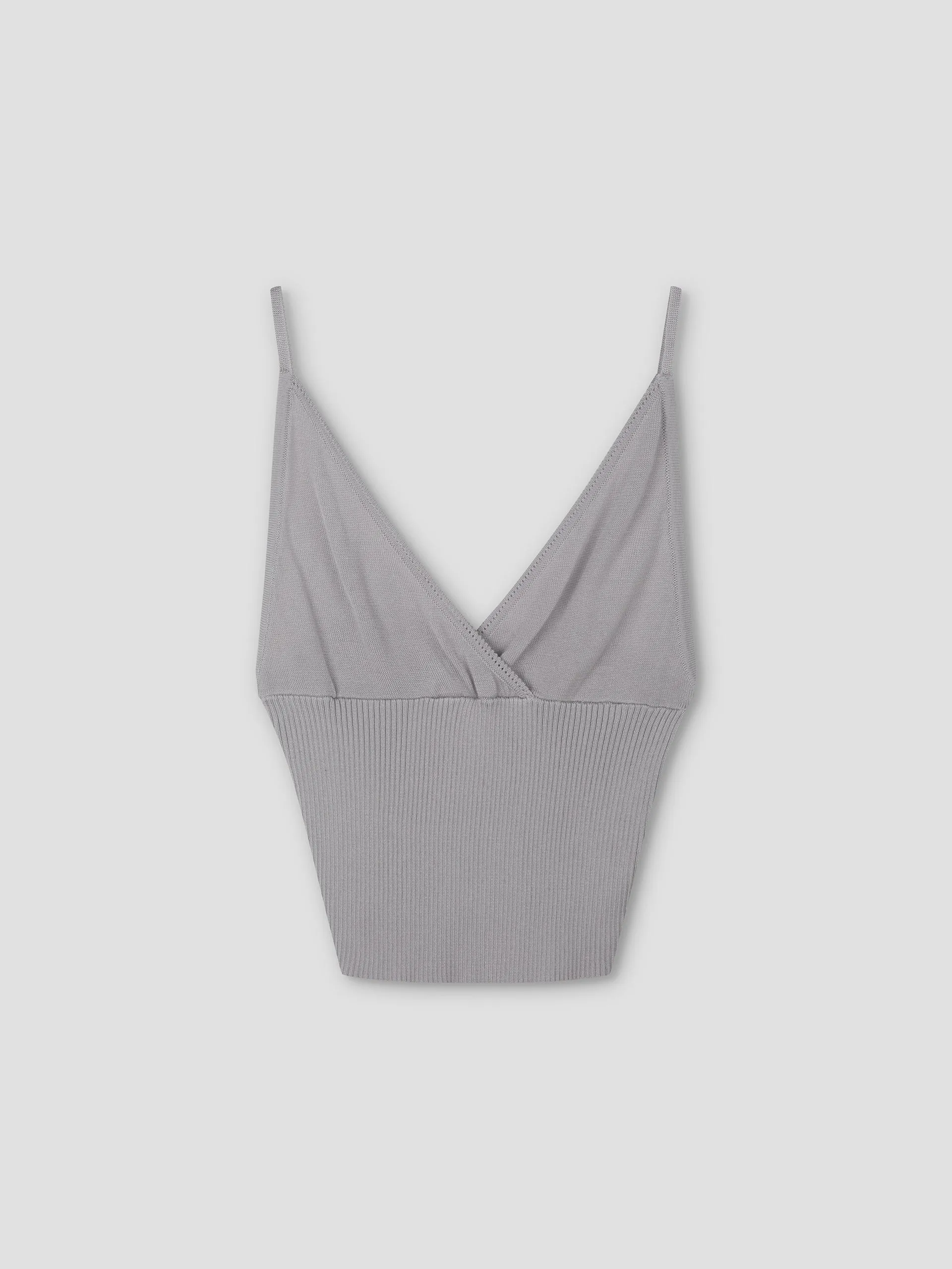 Cross Panel Knit Top - Soft Lilac sold by Deiji Studios product image thumbnail 2