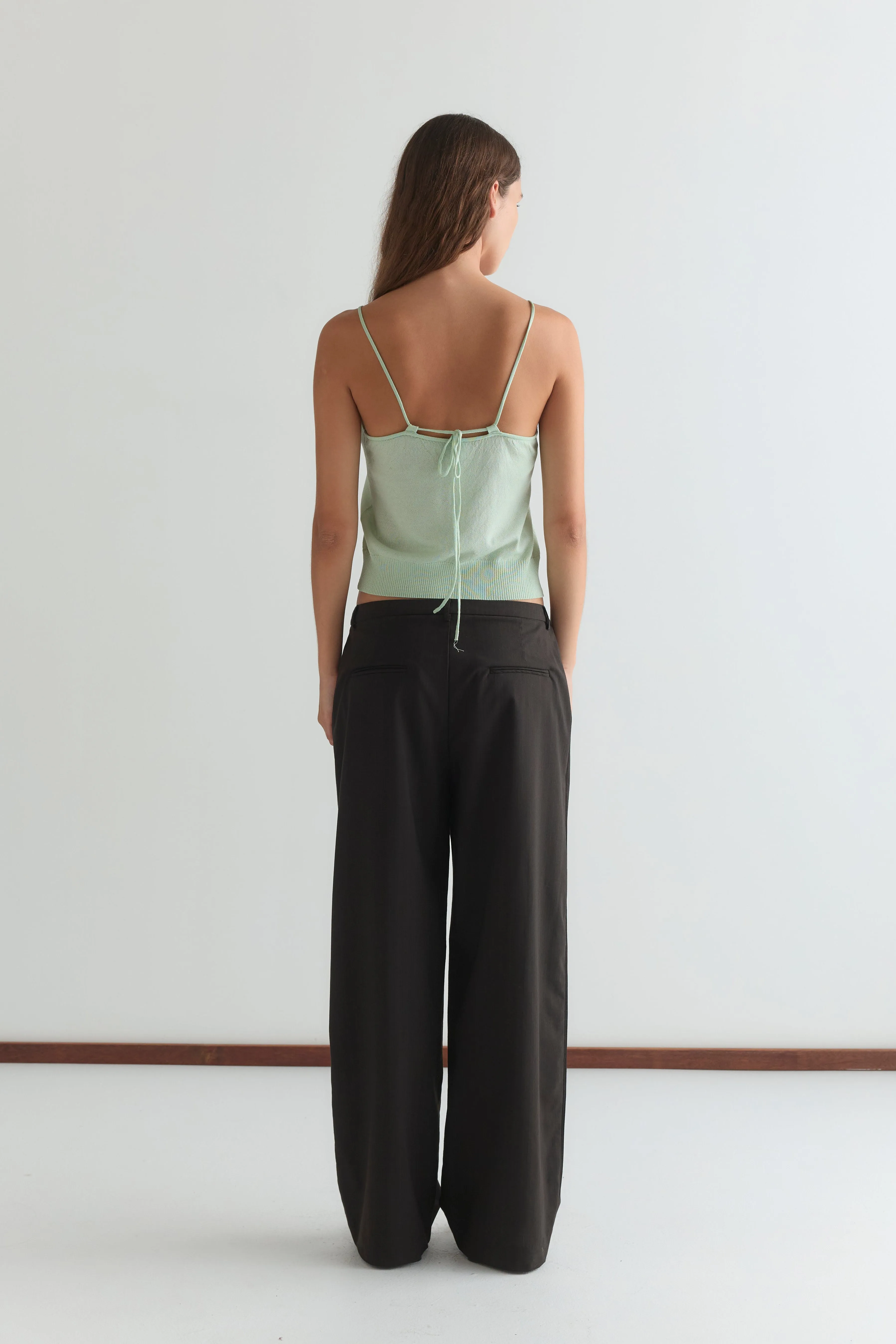 Drawcord Knit Top - Mint sold by Deiji Studios product image thumbnail 5