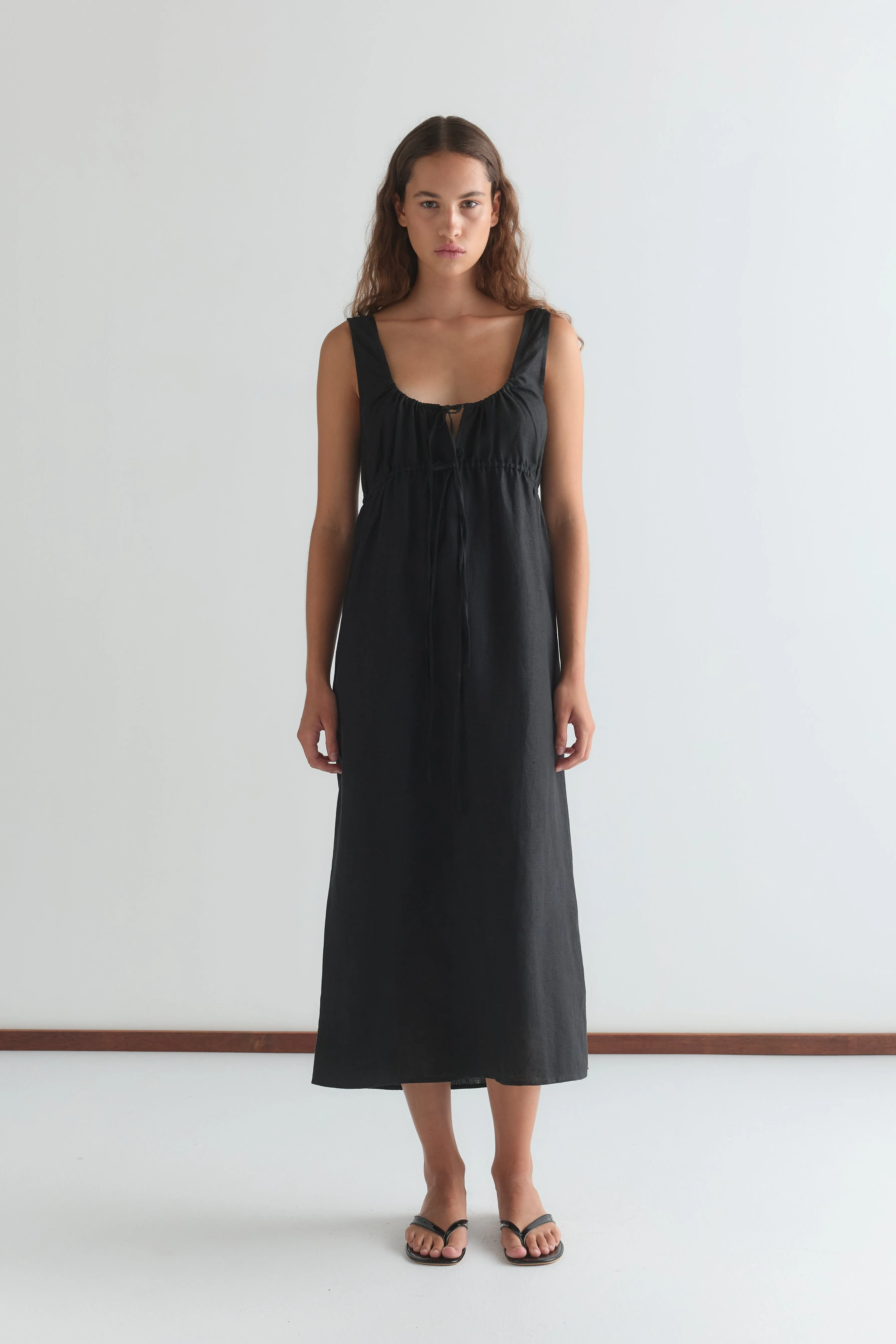 Sleeveless Cord Dress sold by Deiji Studios