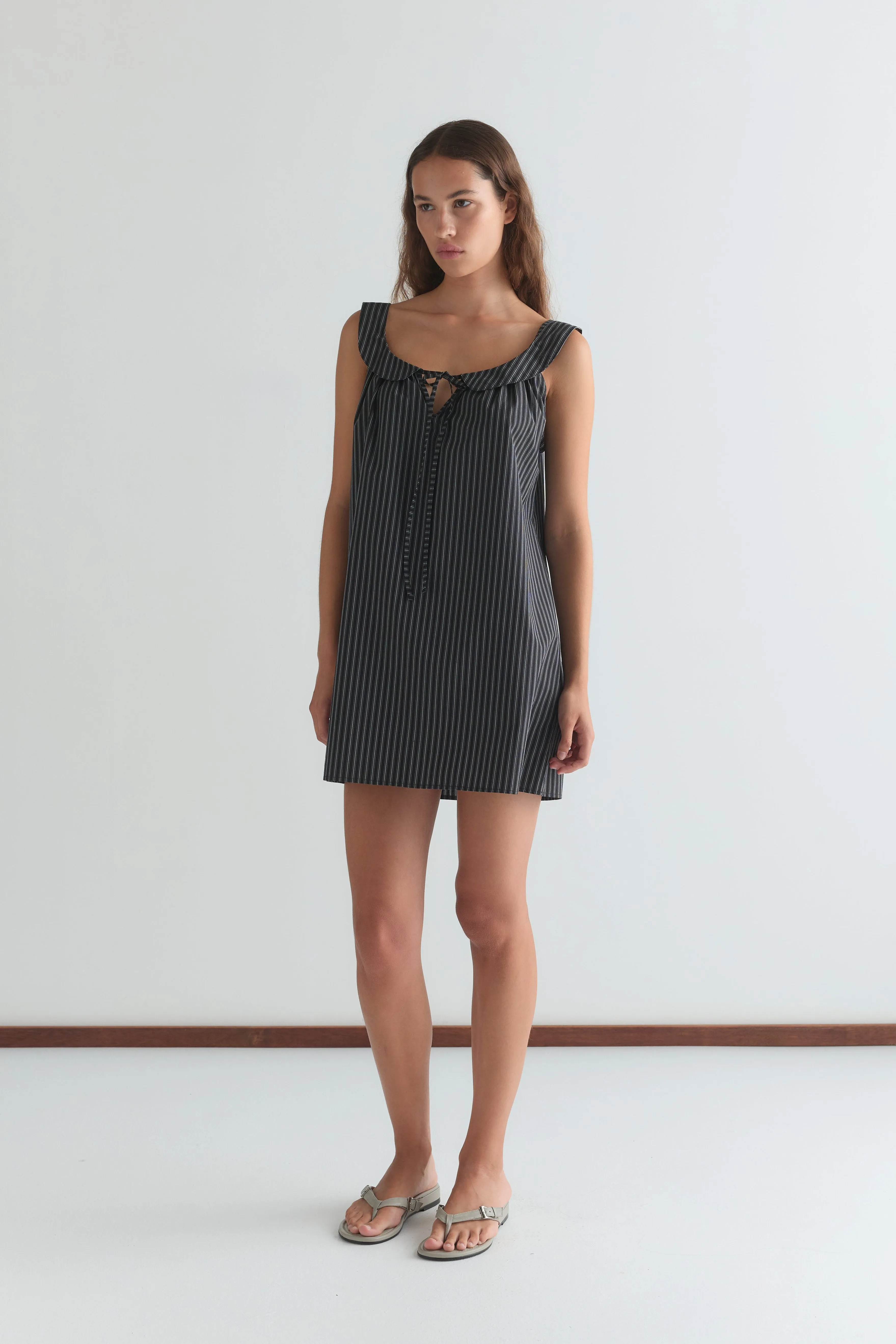 Rounded Neck Dress sold by Deiji Studios product image thumbnail 2