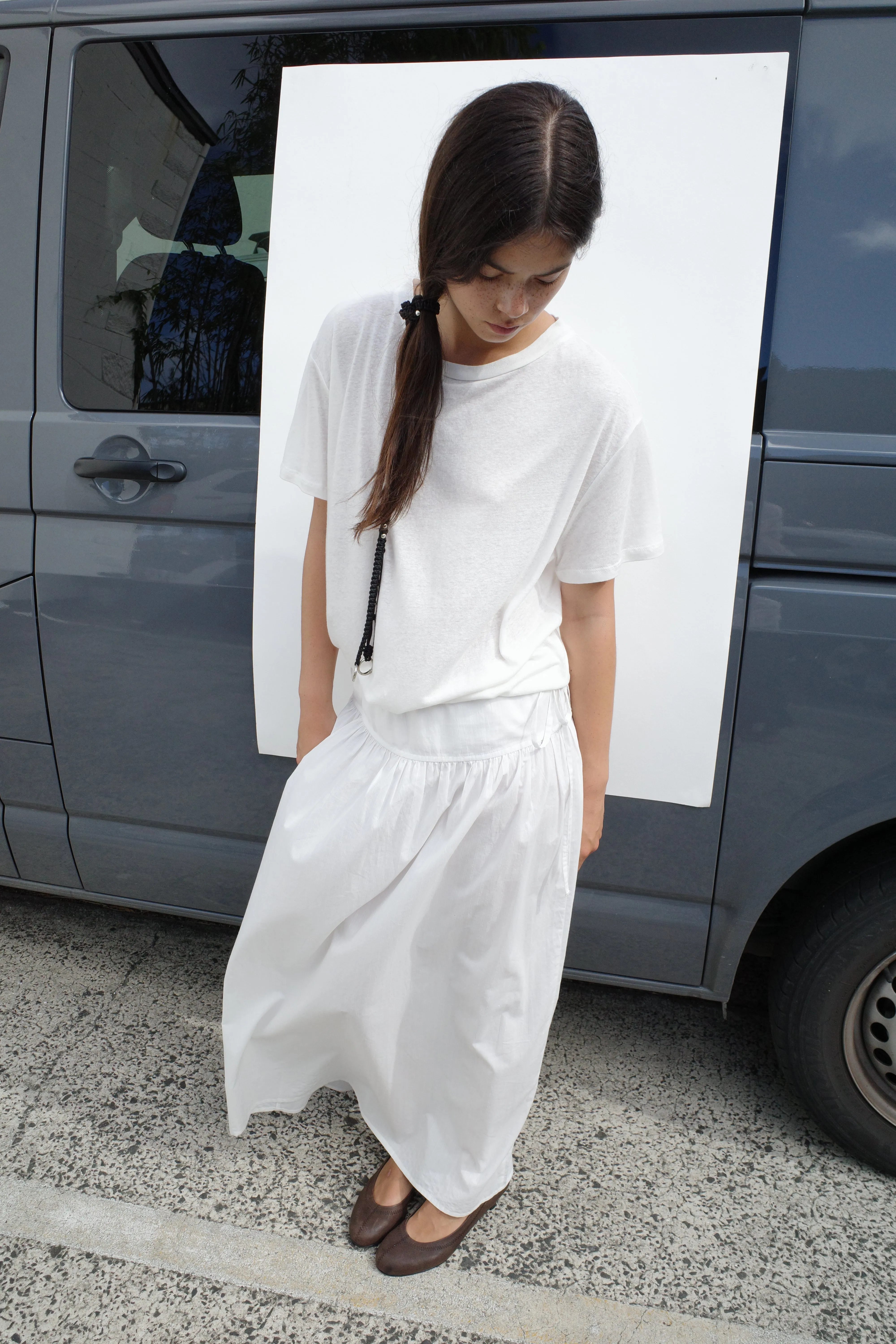 Maxi Skirt - White Texture sold by Deiji Studios
