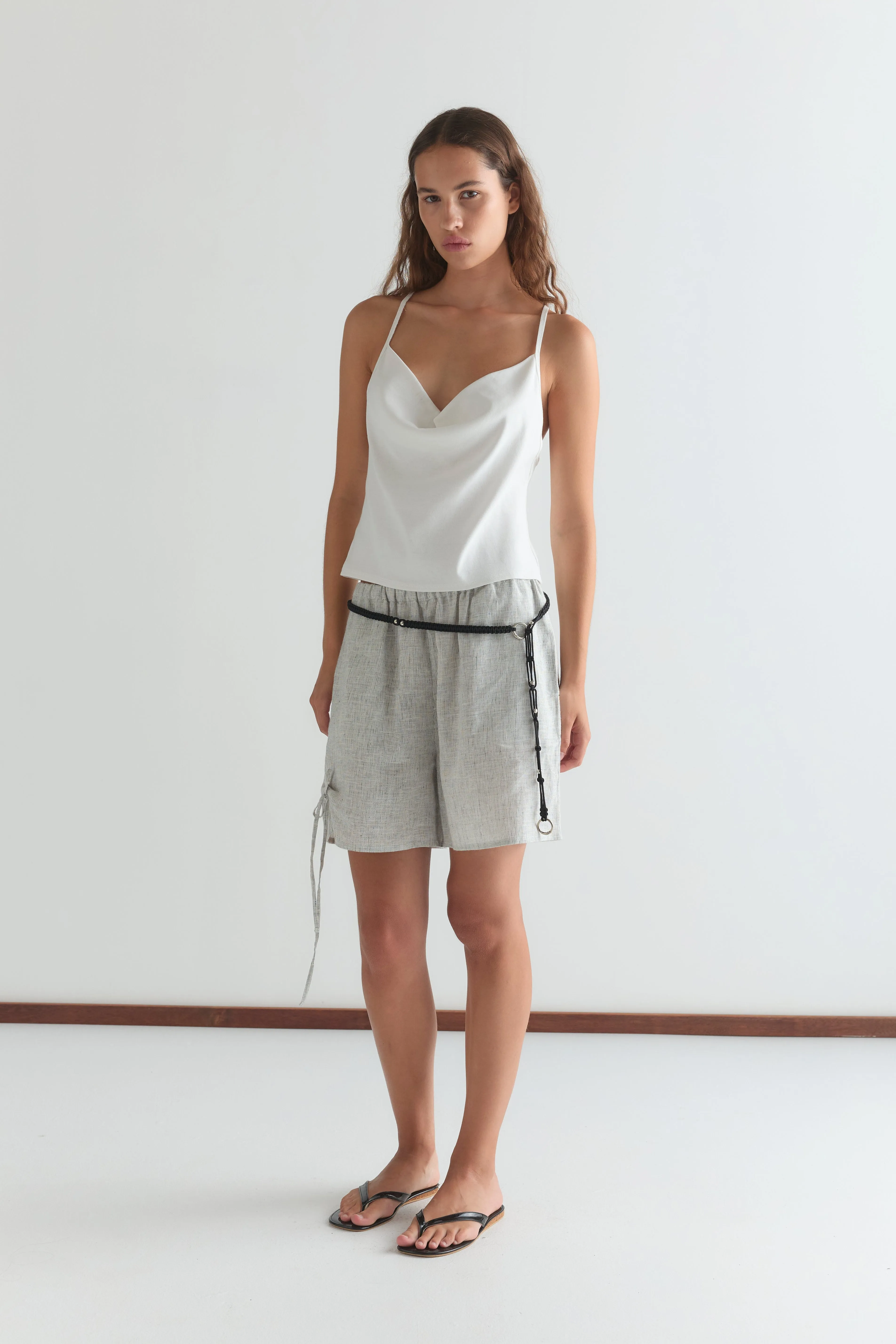 Eyelet Short - Fine Stripe sold by Deiji Studios product image thumbnail 3