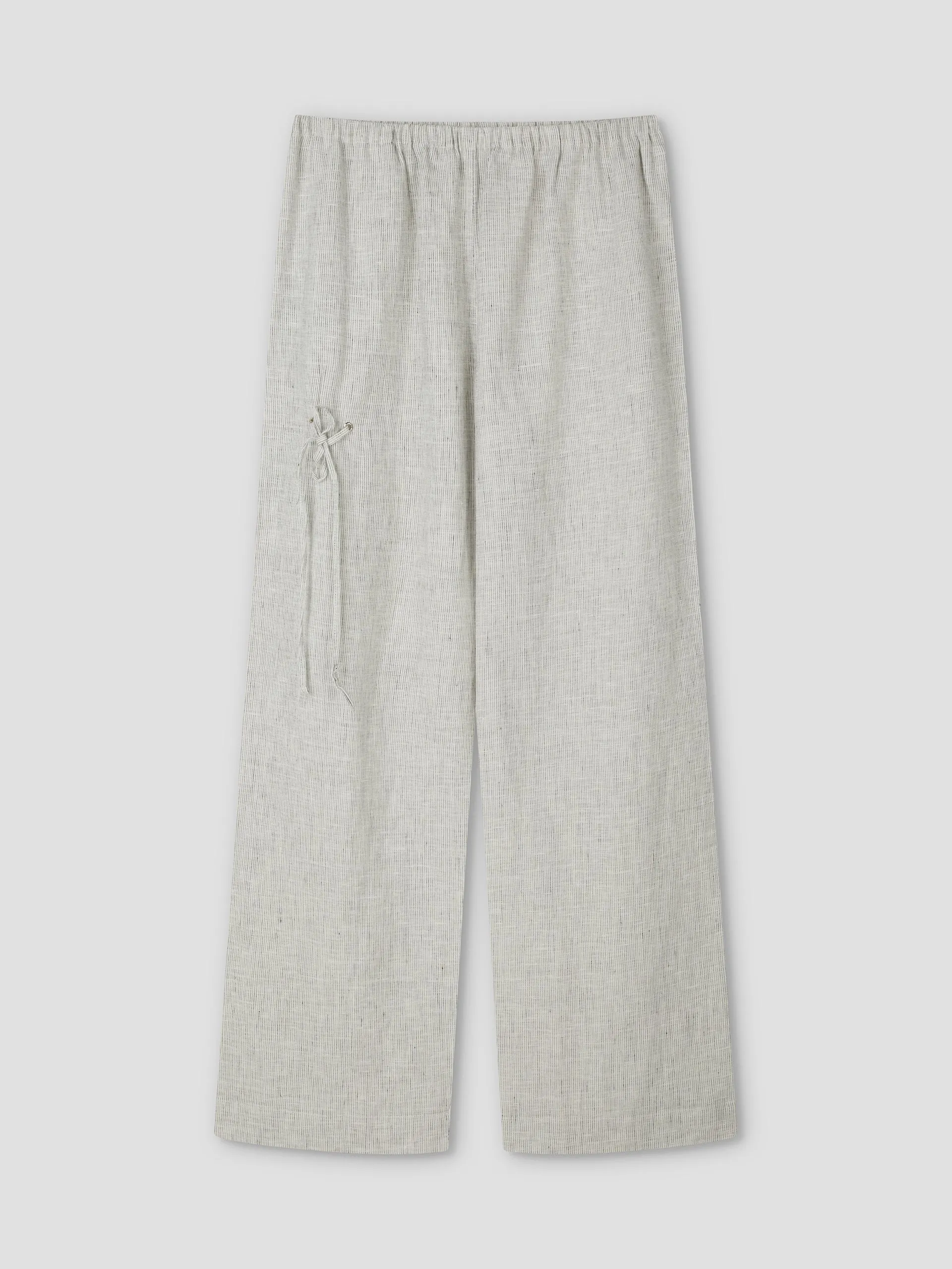 Eyelet Pant - Fine Stripe sold by Deiji Studios