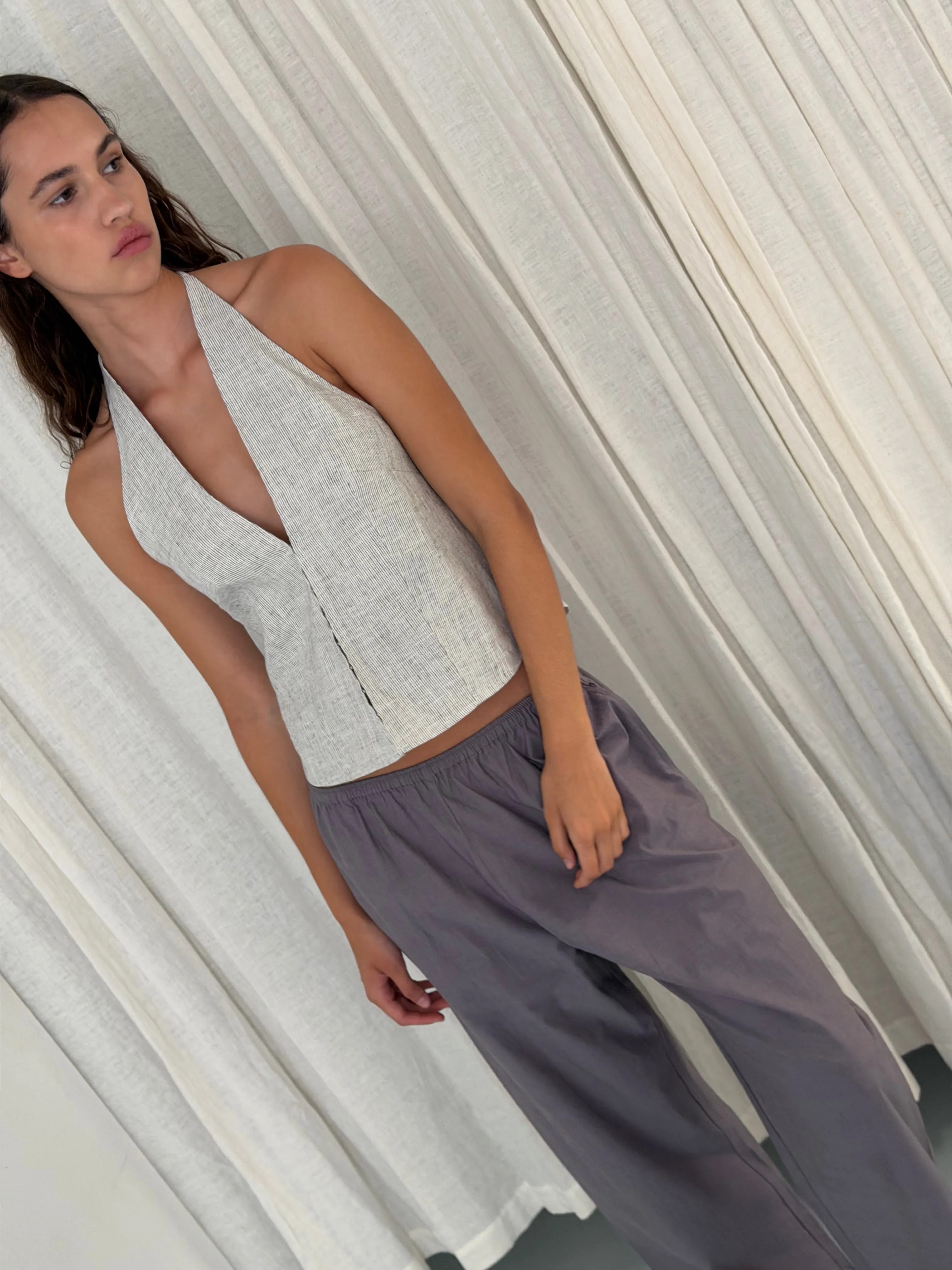 Ease Trouser - Currant sold by Deiji Studios product image thumbnail 5