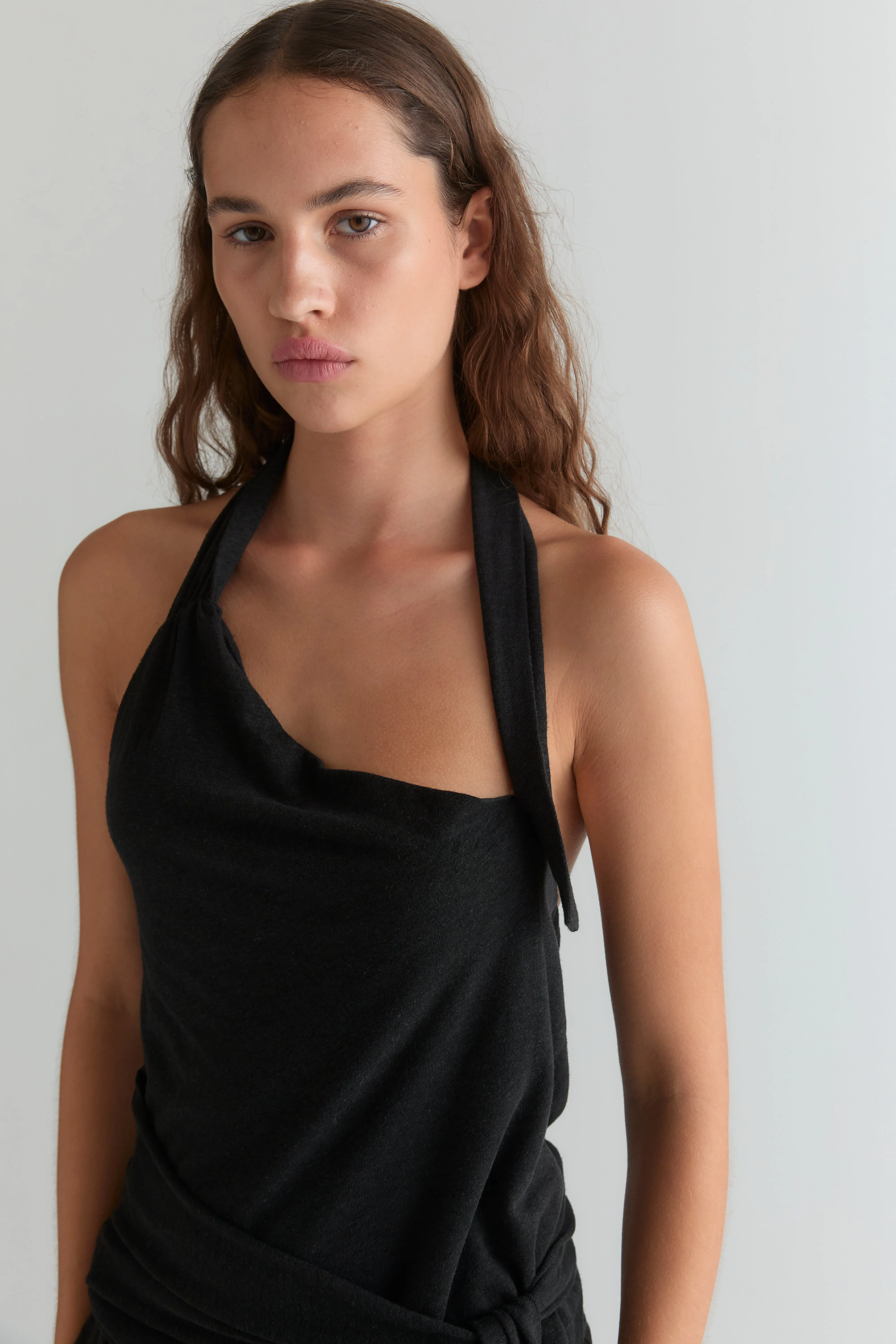 Drape Halter - Black sold by Deiji Studios product image thumbnail 2