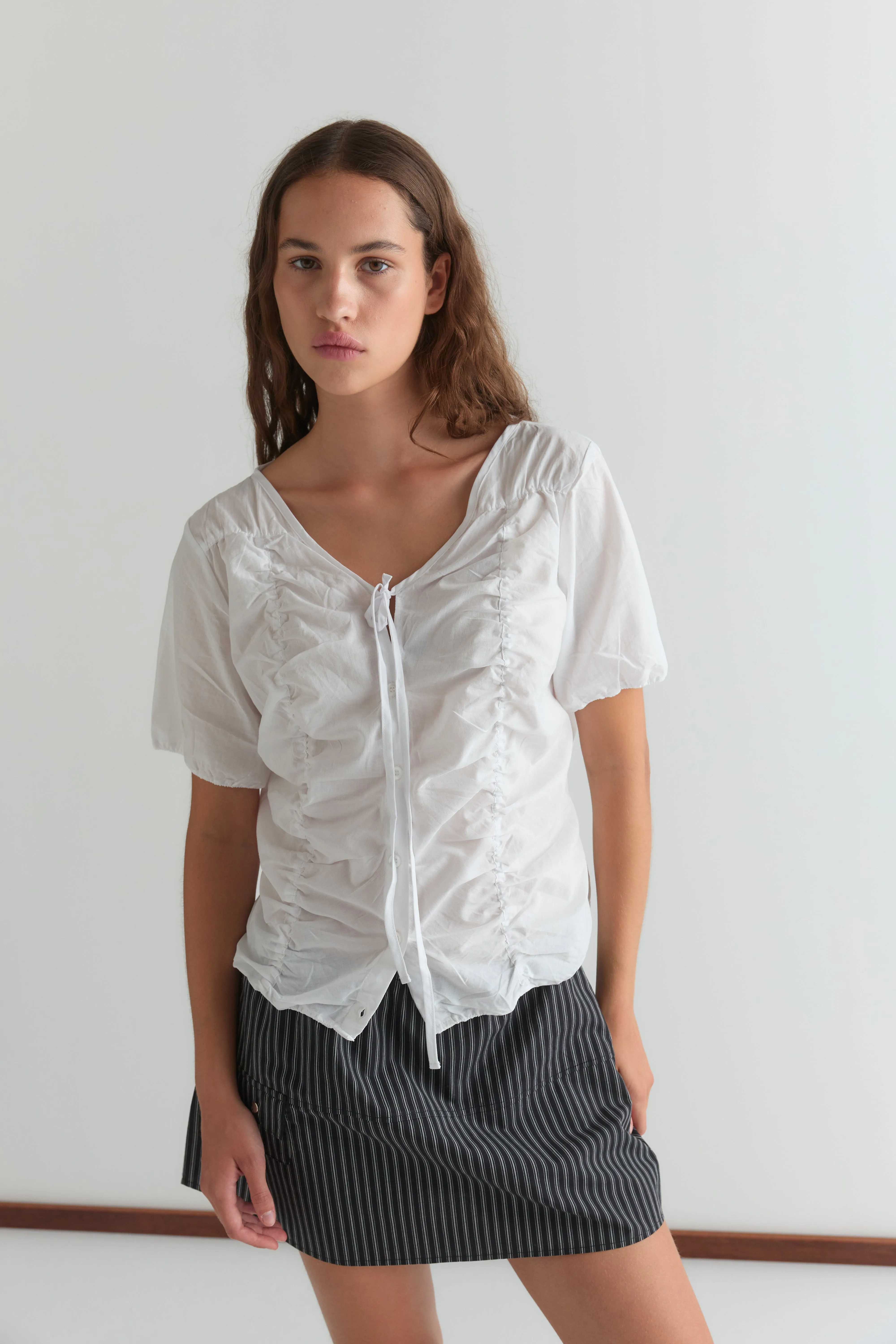 Crinkle Top - White sold by Deiji Studios product image thumbnail 2