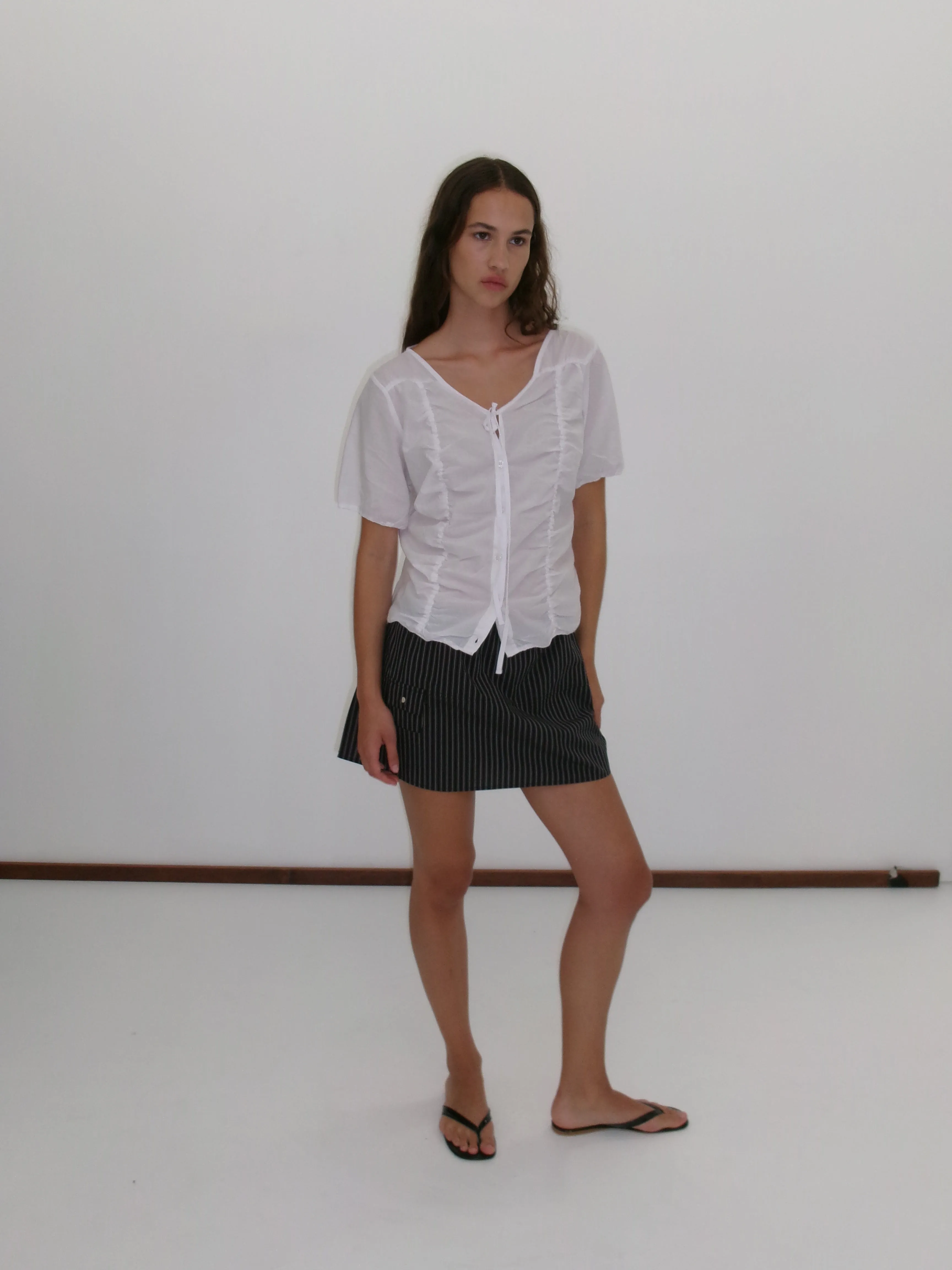 Crinkle Top - White sold by Deiji Studios product image thumbnail 4