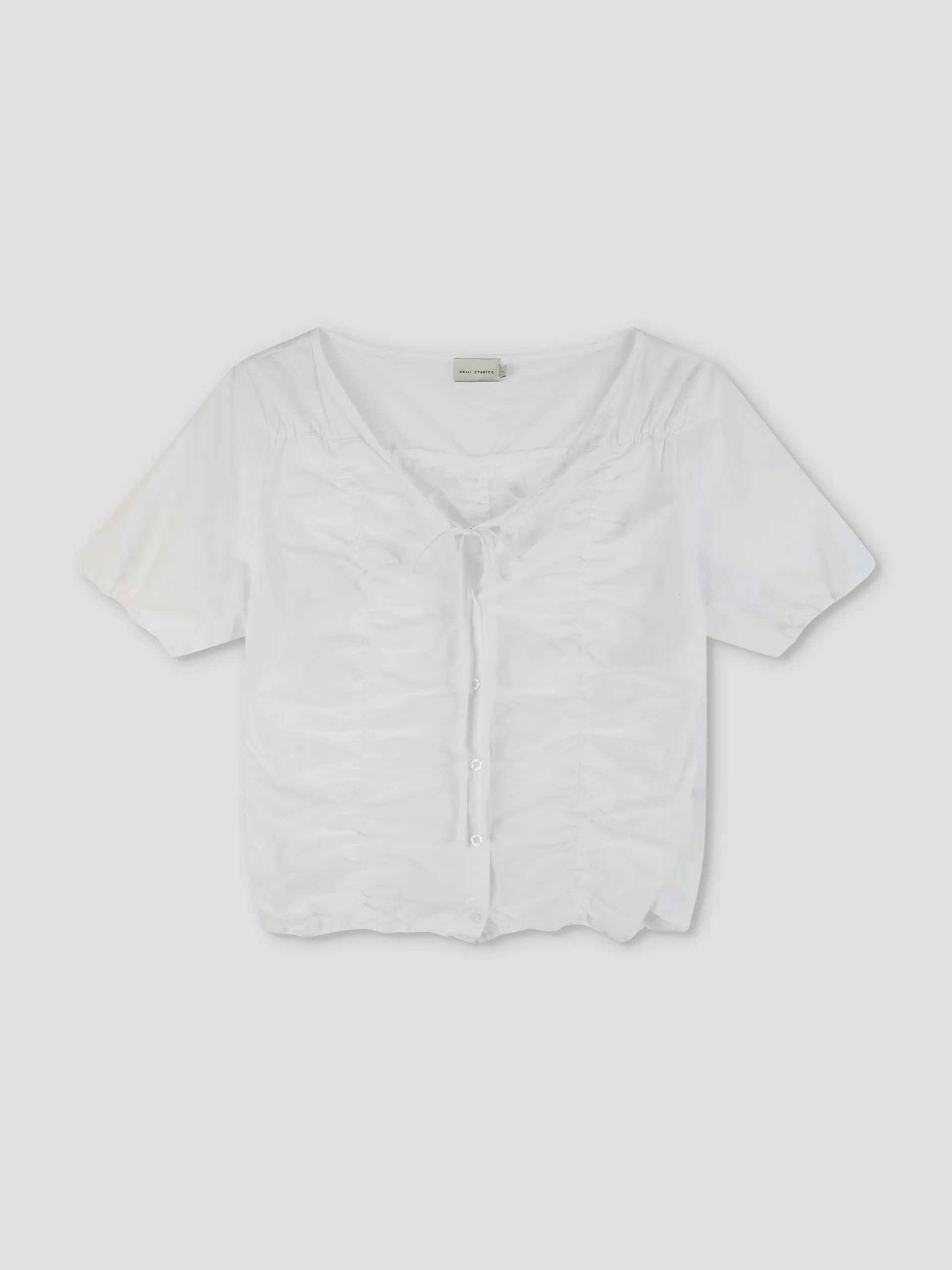 Crinkle Top - White sold by Deiji Studios product image thumbnail 3