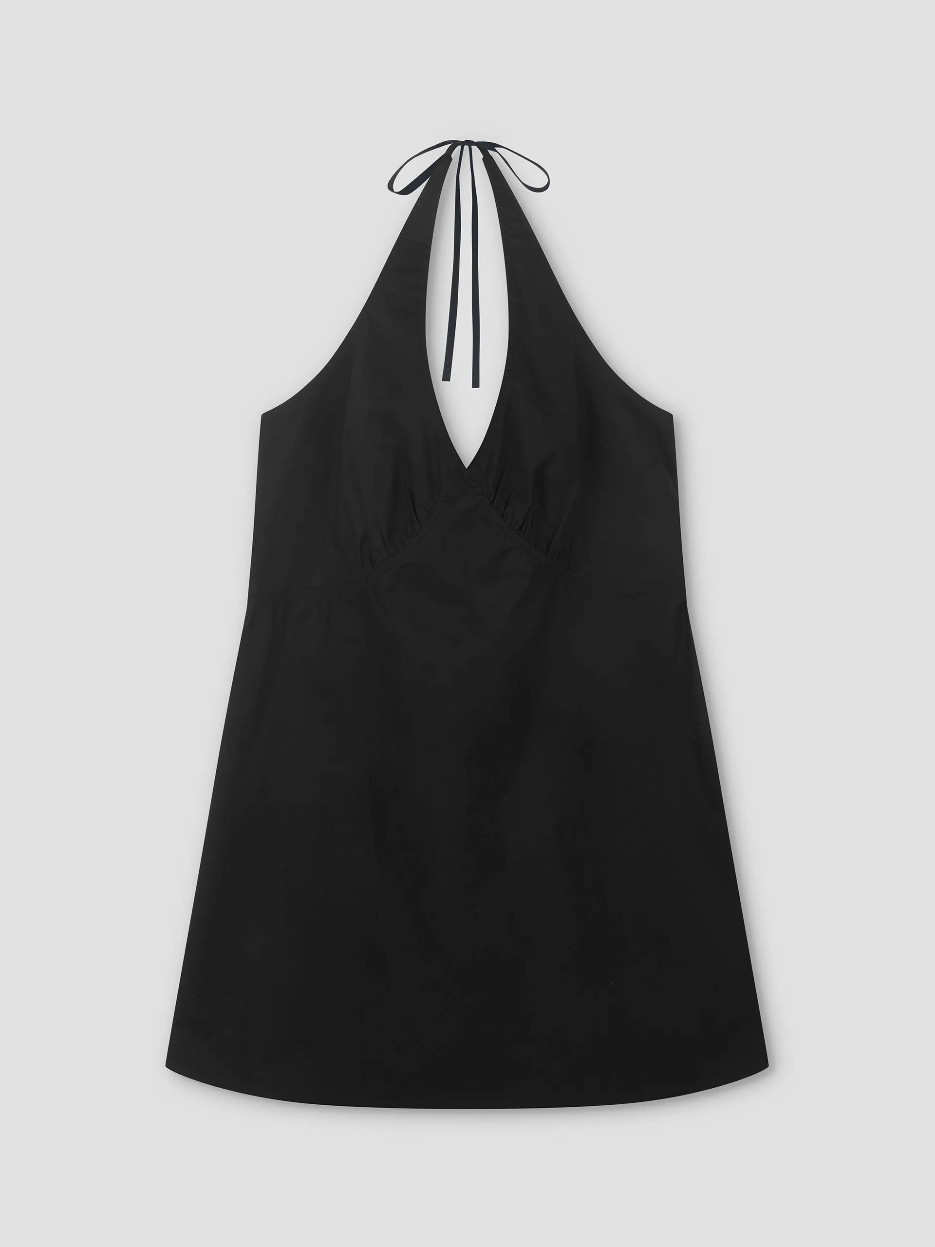 Cinched Halter Dress - Black sold by Deiji Studios product image thumbnail 3