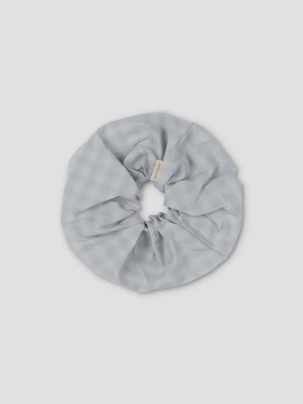 Scrunchie - Blue Check made by Deiji Studios