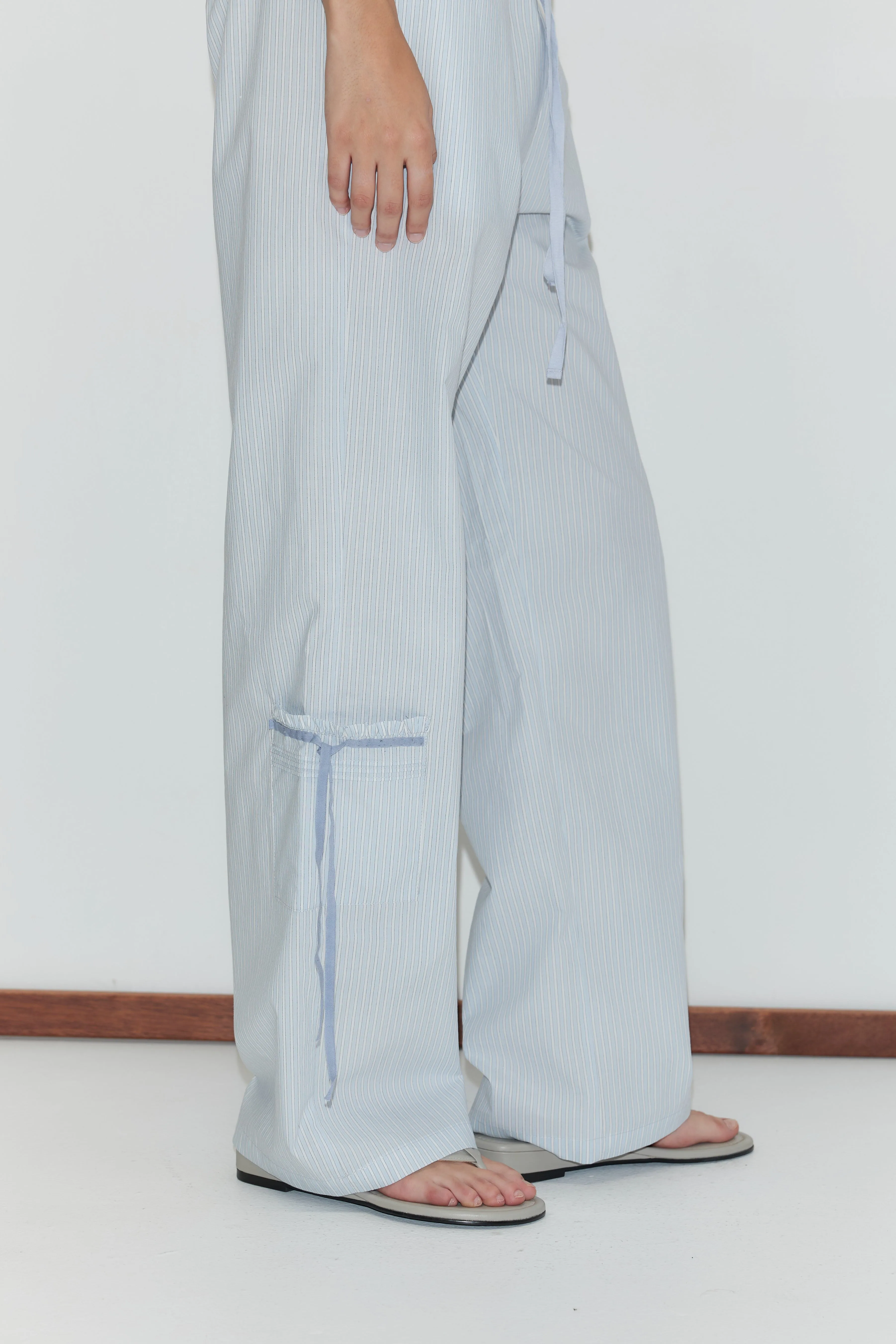 Pintuck Collar Set - Mist Stripe sold by Deiji Studios product image thumbnail 3