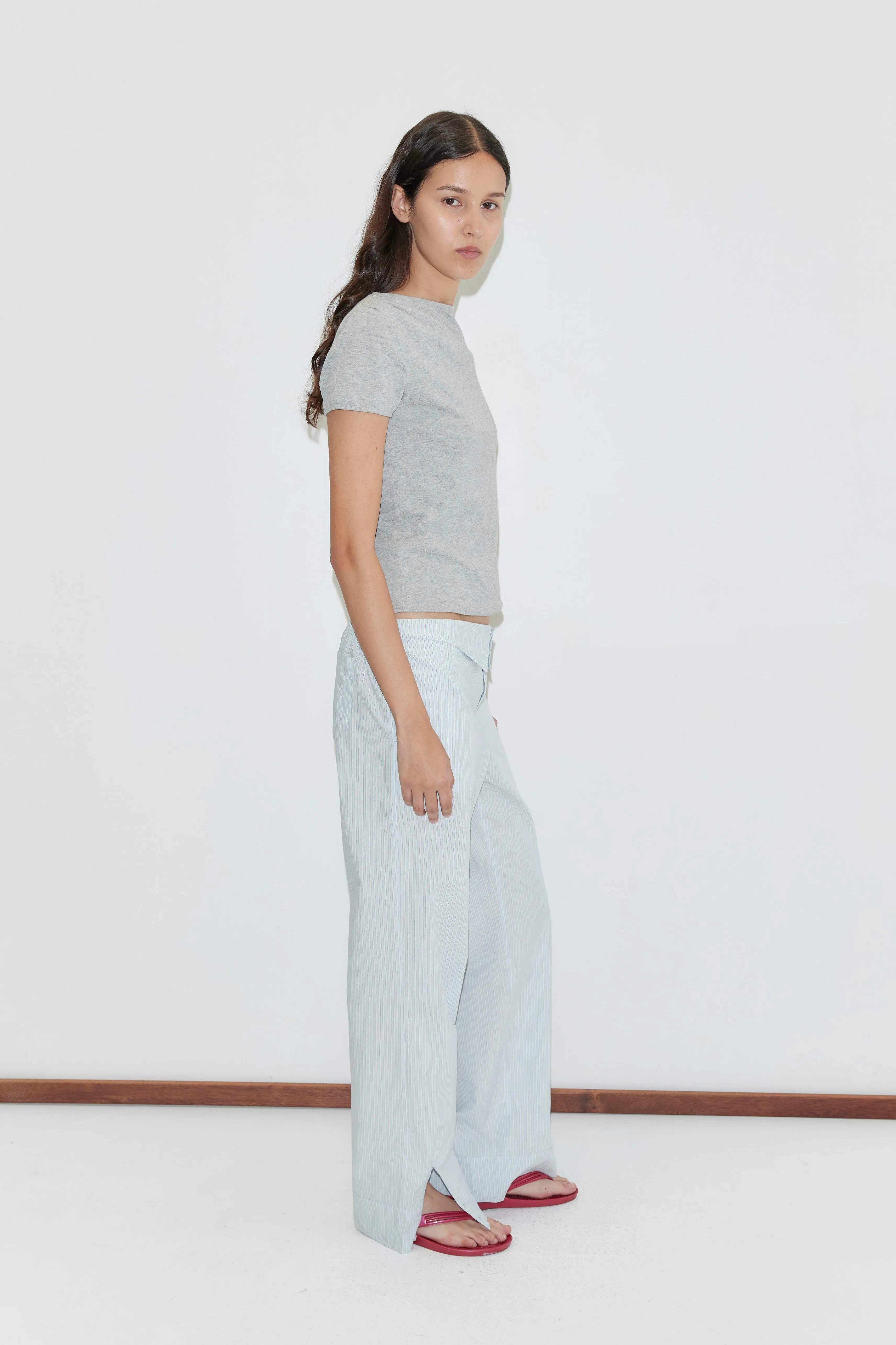 Collar Point Pant - Mist Stripe sold by Deiji Studios product image thumbnail 2