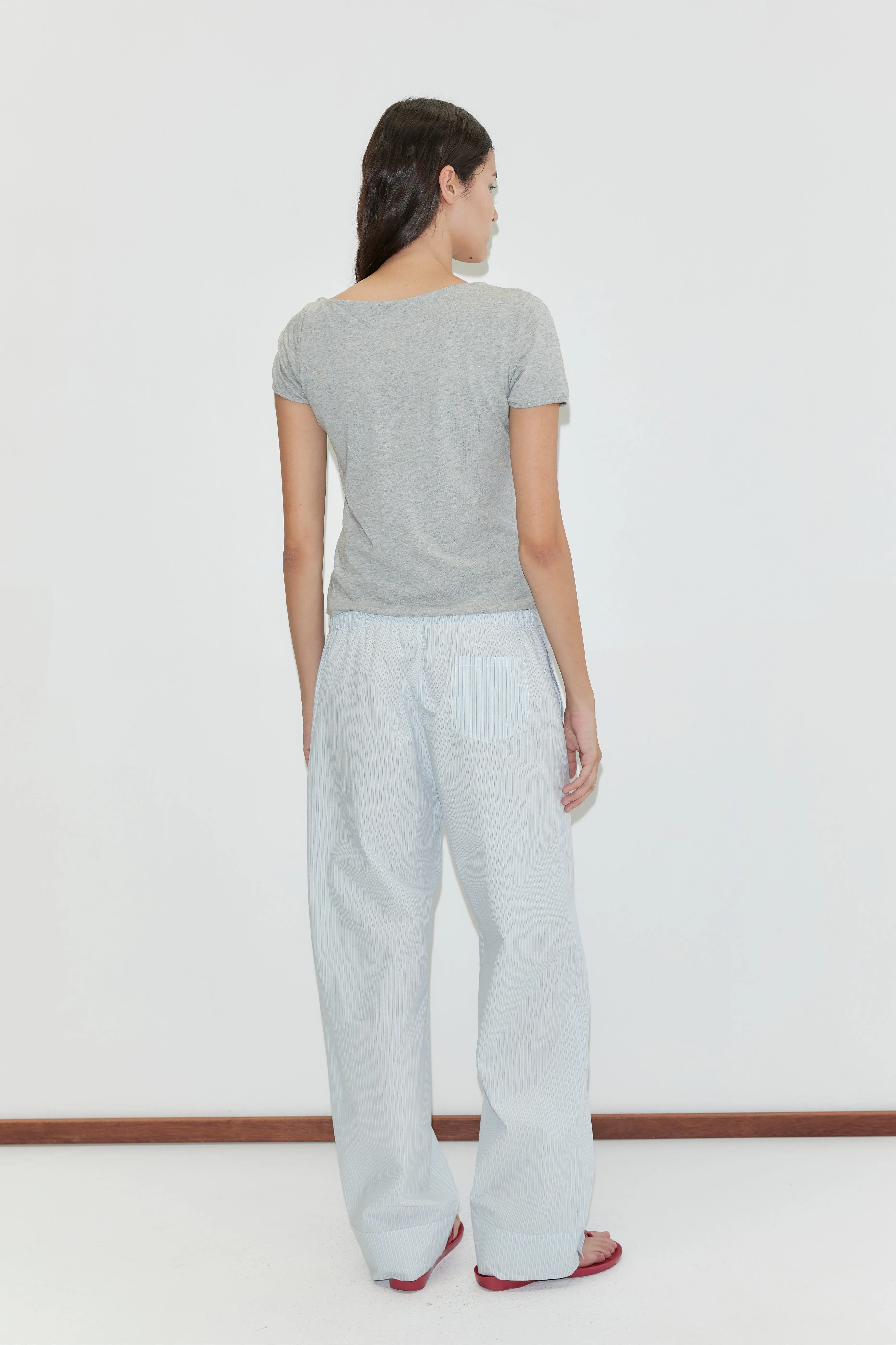 Collar Point Pant - Mist Stripe sold by Deiji Studios product image thumbnail 5