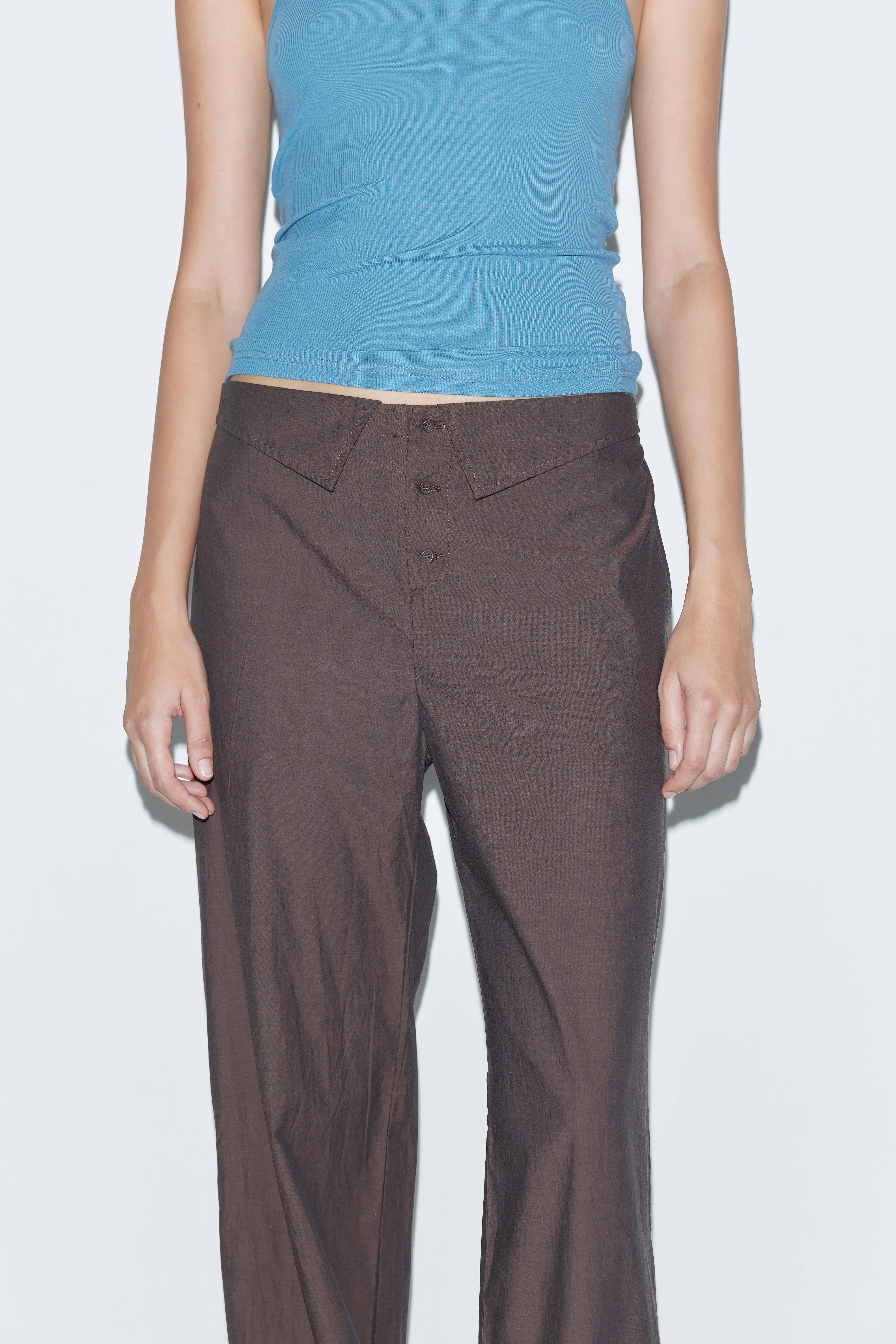 Collar Point Pant - Toast sold by Deiji Studios product image thumbnail 3