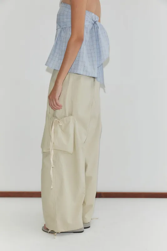Cargo Pant - Stone made by Deiji Studios