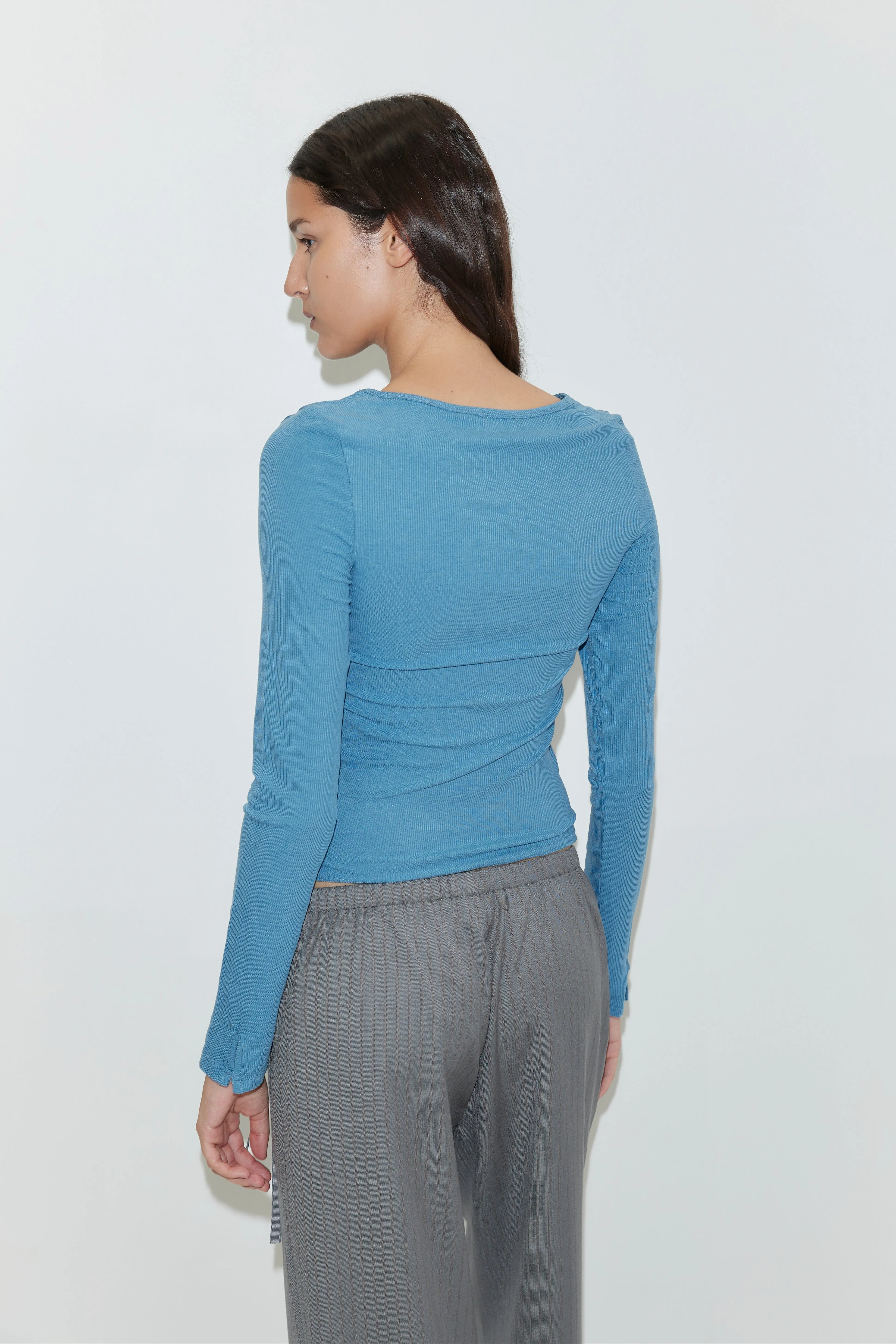 Multi Button Top - Aqua sold by Deiji Studios product image thumbnail 3