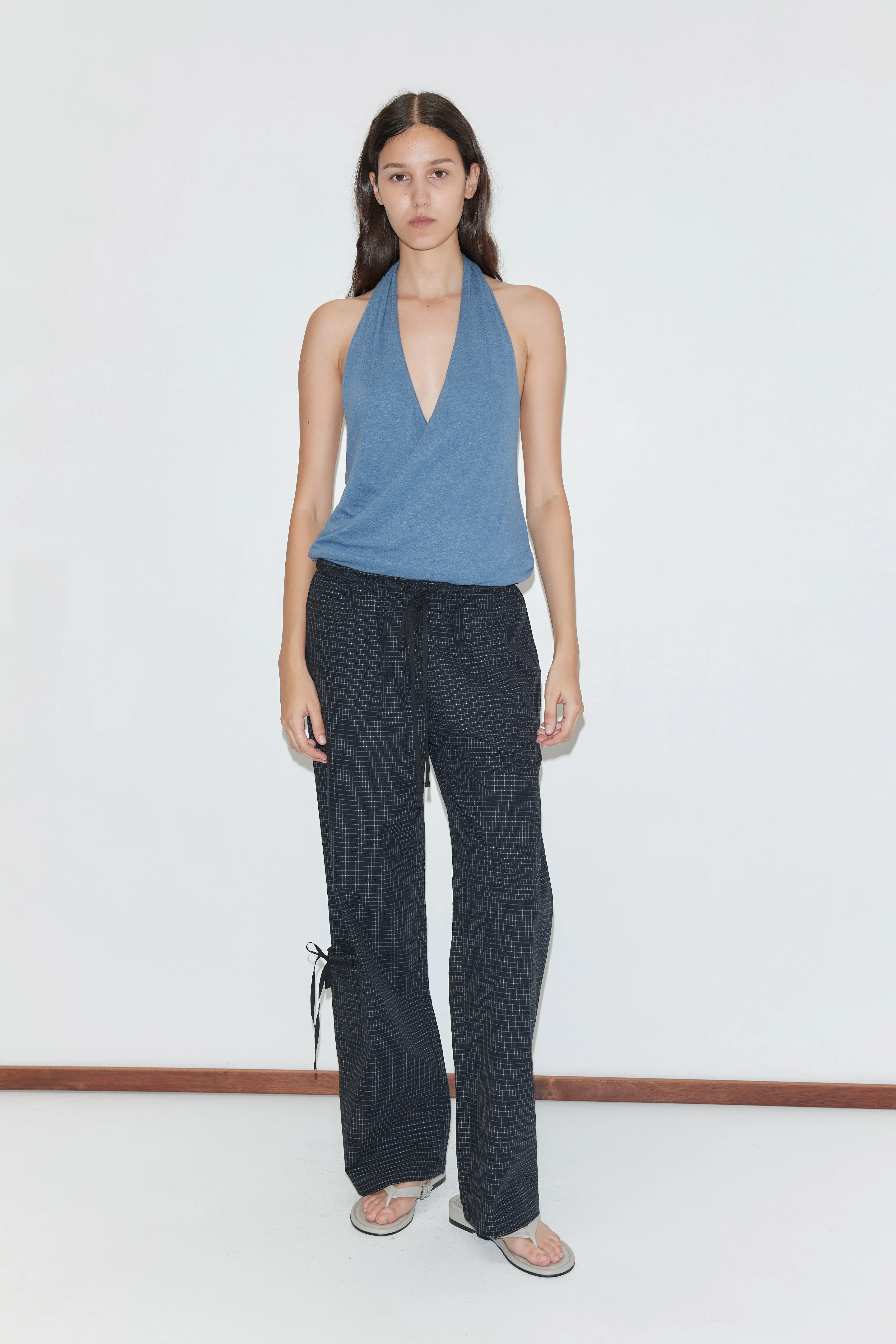 Double Layer Jersey Halter - Blue sold by Deiji Studios product image thumbnail 2
