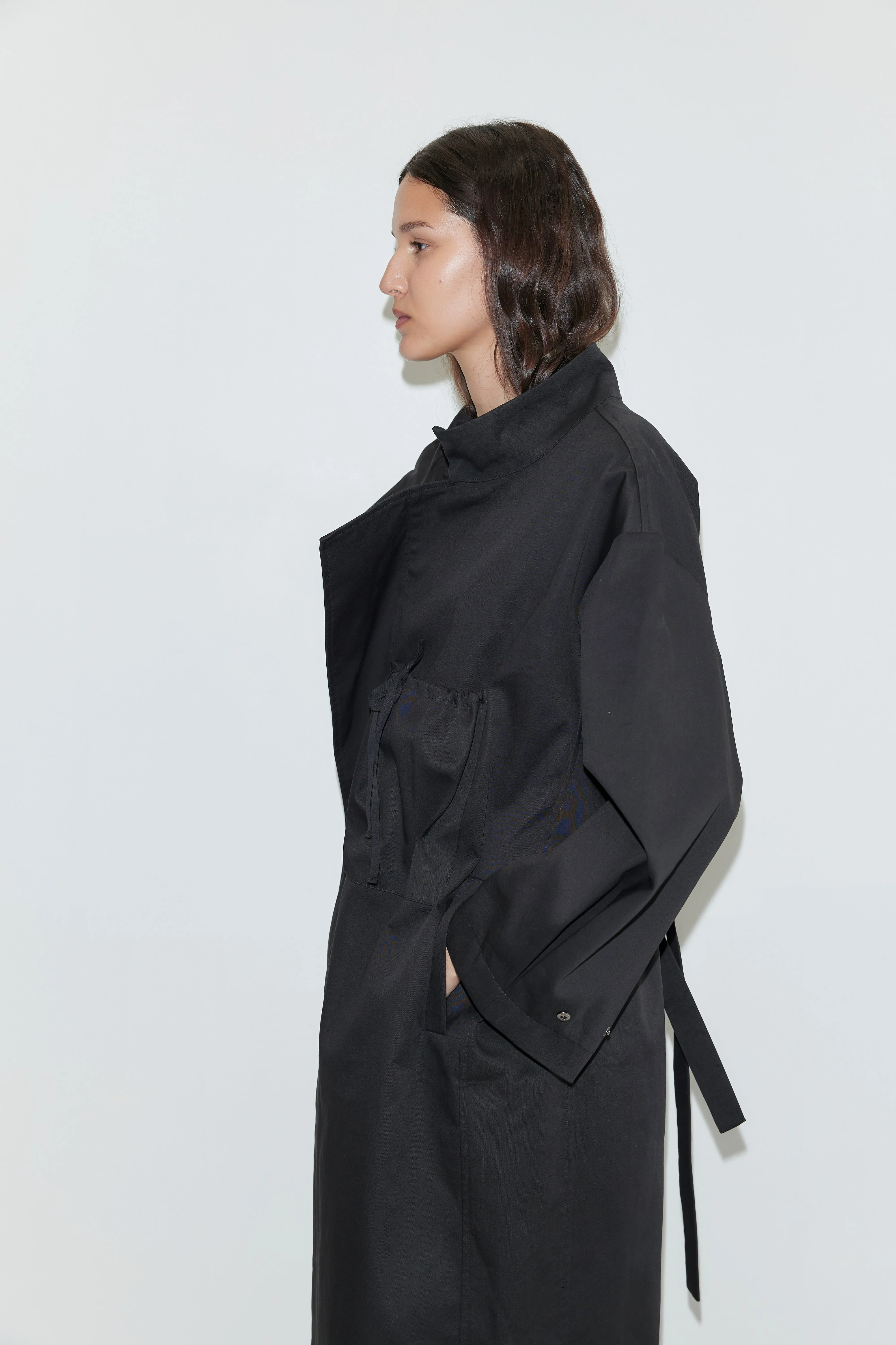 Longline Jacket - Black sold by Deiji Studios product image thumbnail 4