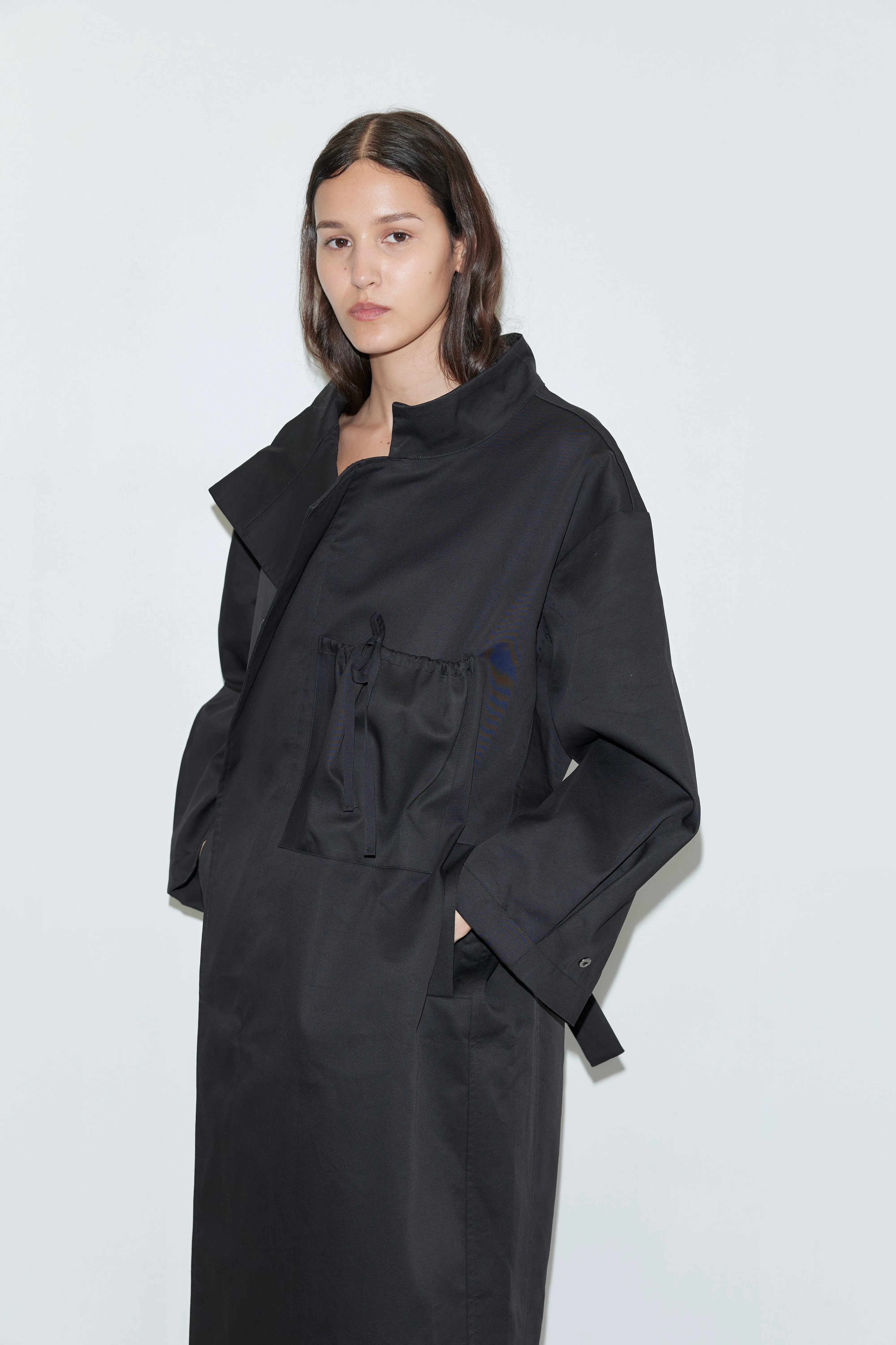 Longline Jacket - Black sold by Deiji Studios product image thumbnail 2