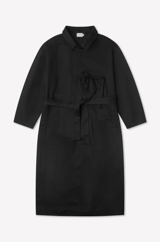 Longline Jacket - Black made by Deiji Studios