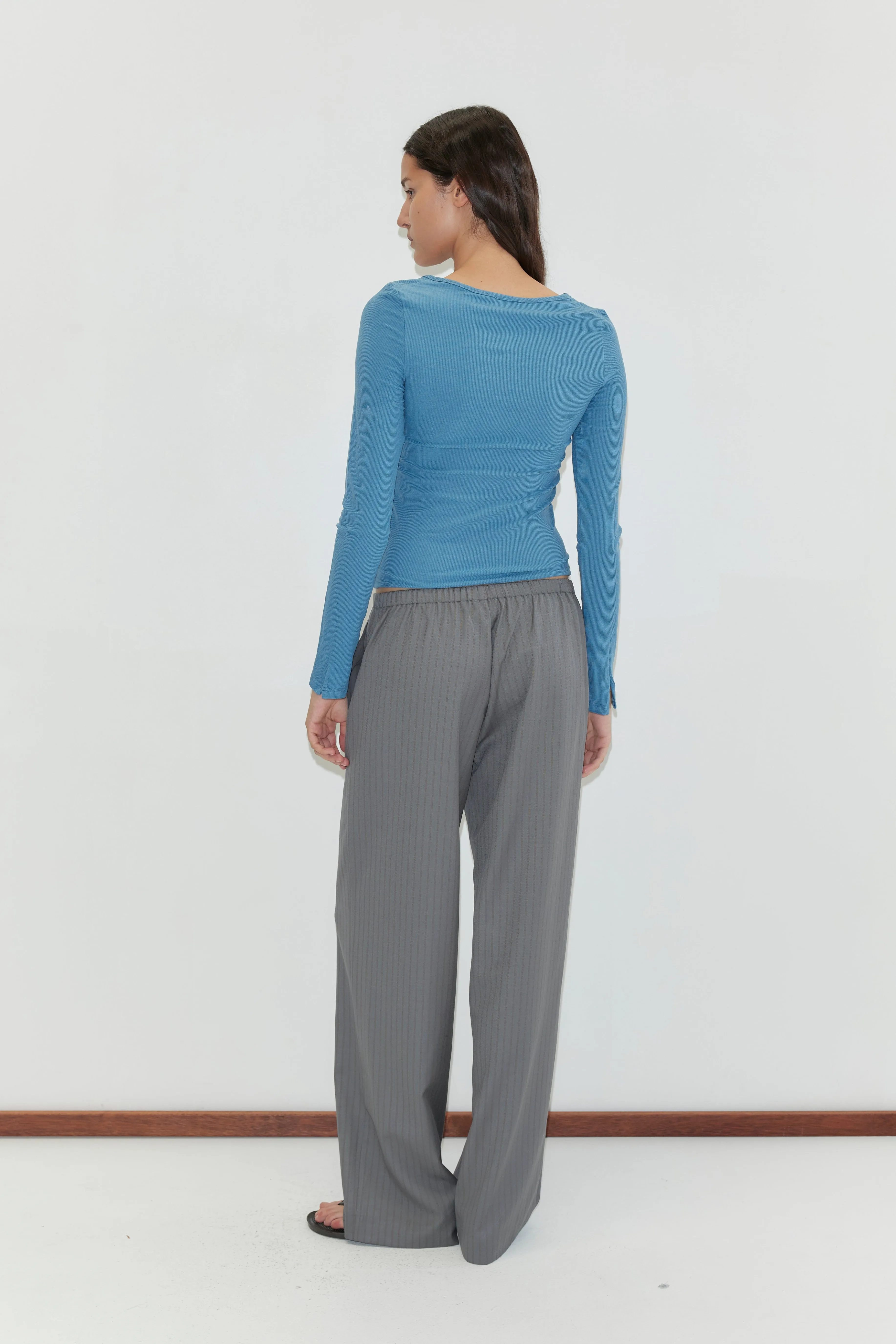 Boxer Pant - Grey Stripe sold by Deiji Studios product image thumbnail 2