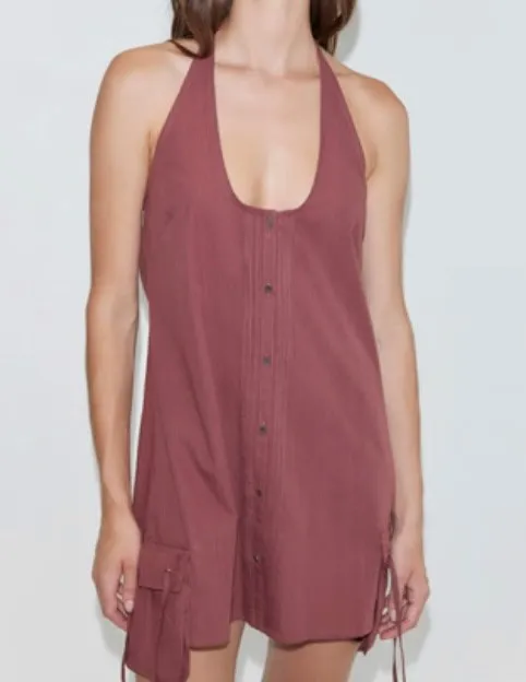 Pocket Halter Dress sold by Deiji Studios product image thumbnail 2