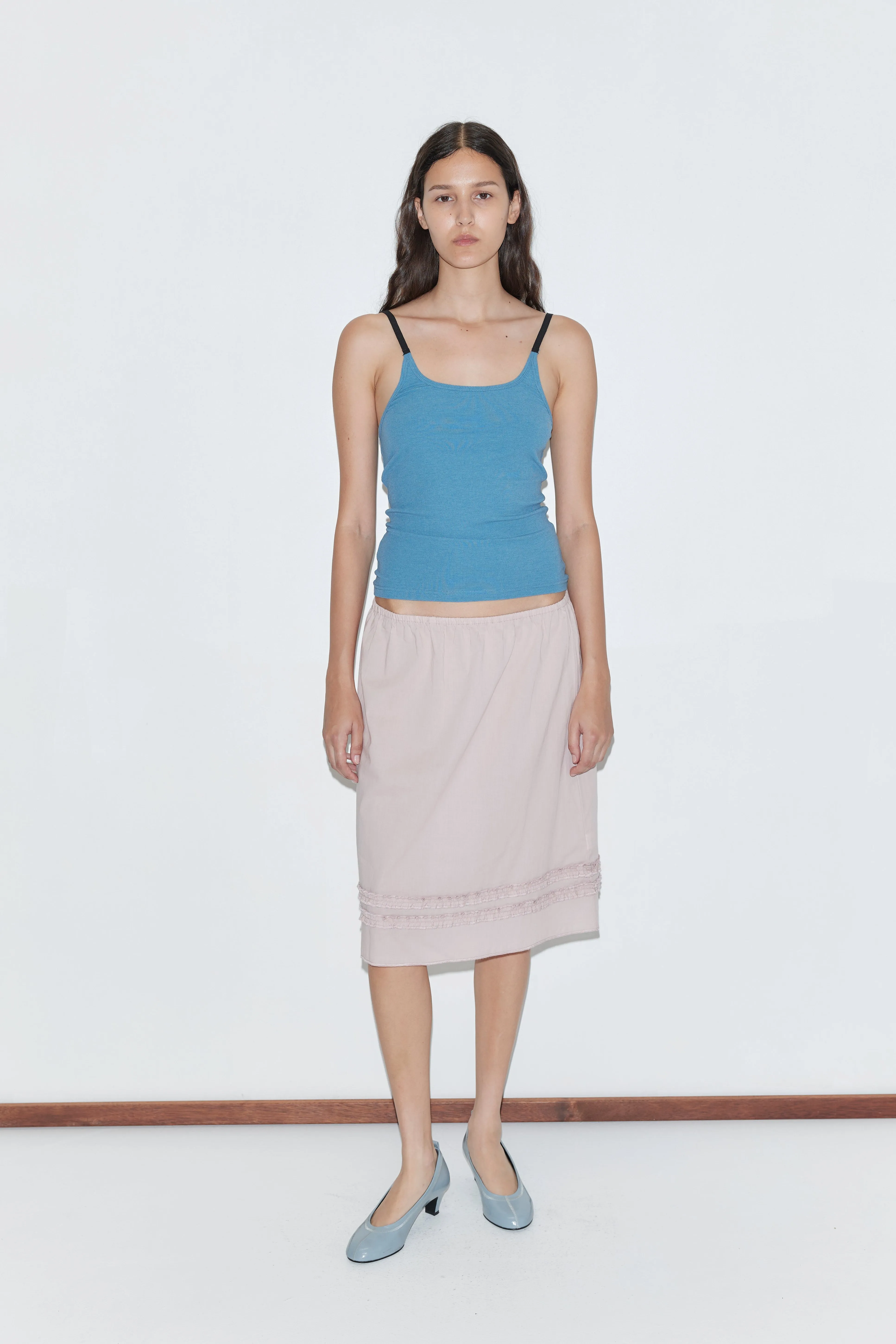 Rib Jersey Tank - Azure sold by Deiji Studios product image thumbnail 4
