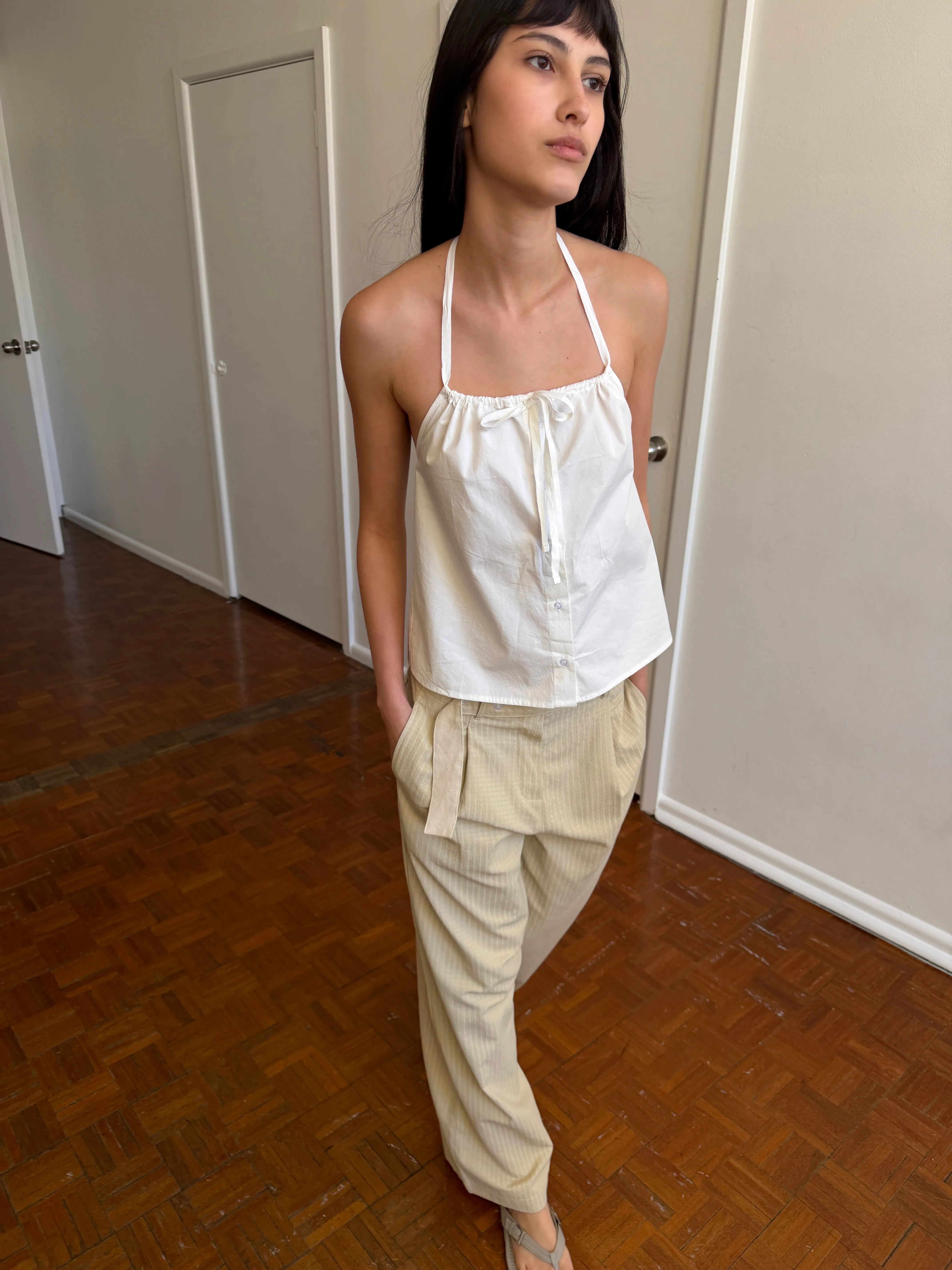 Simple Tie Top - White sold by Deiji Studios product image thumbnail 3