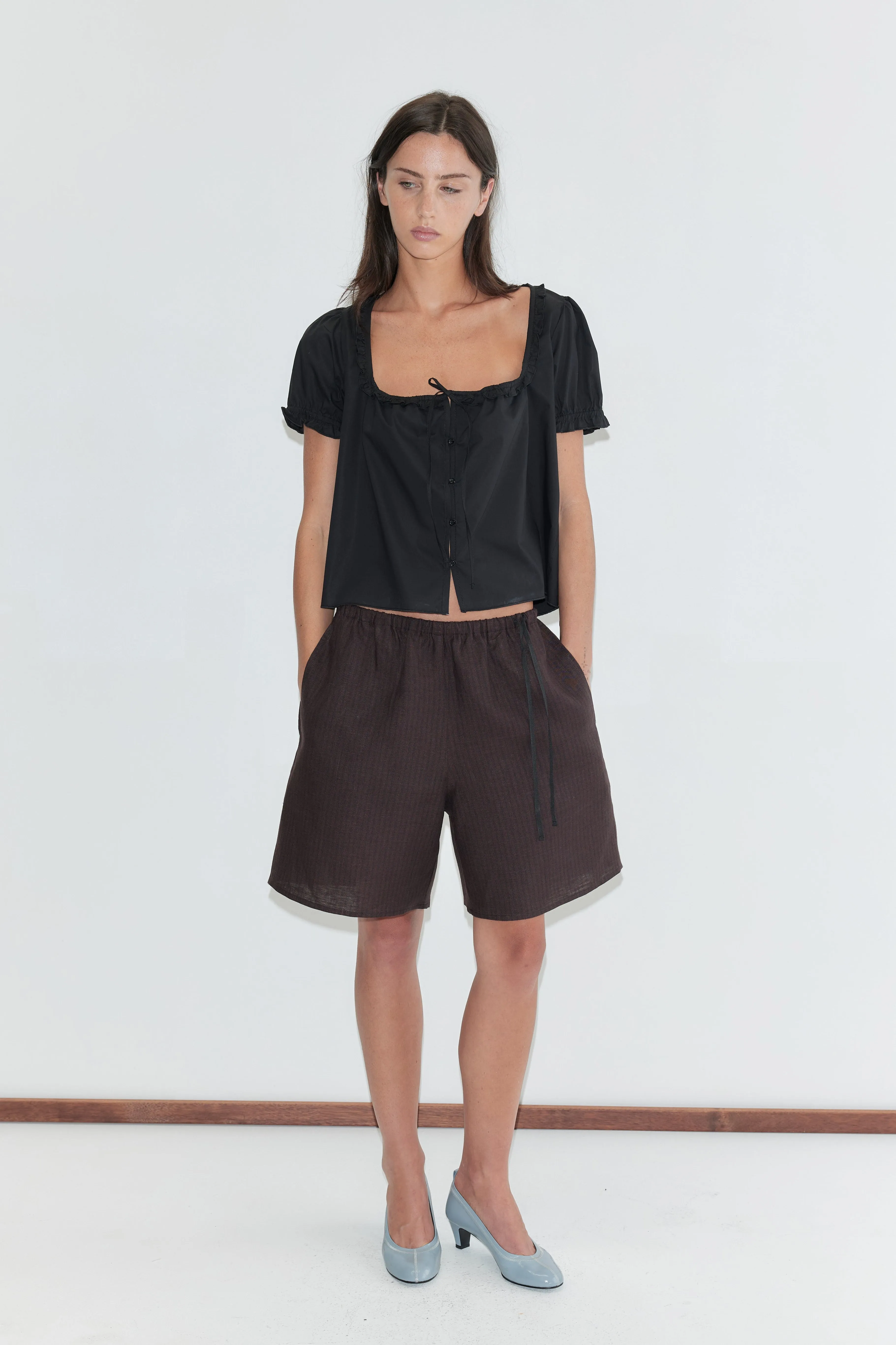 Half Short - Brown Black Stripe sold by Deiji Studios product image thumbnail 5