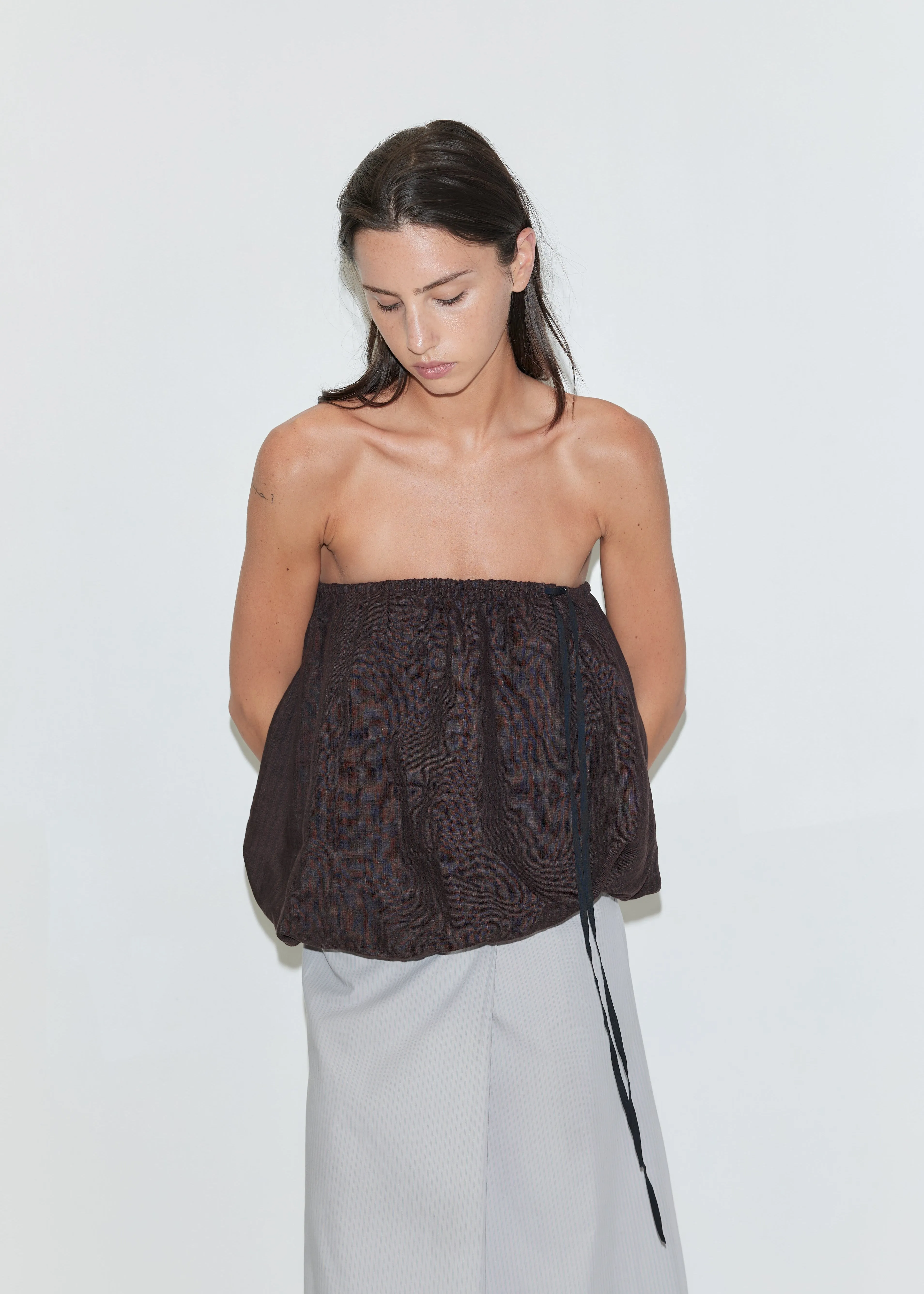 Bubble Top - Brown Black Stripe sold by Deiji Studios product image thumbnail 3