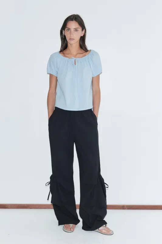 Drawcord Pocket Pant made by Deiji Studios