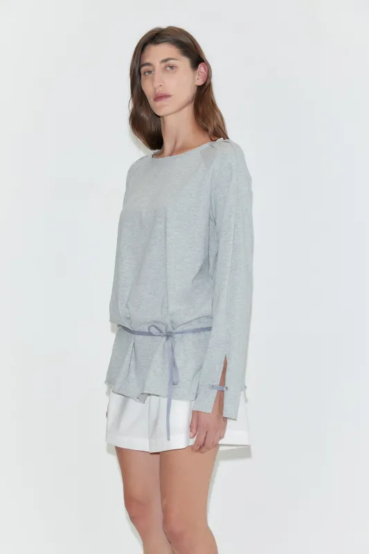 Wided Longsleeve - Grey Marle made by Deiji Studios