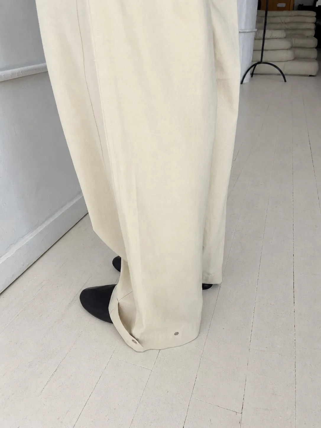 Snap Tab Pant - Stone sold by Deiji Studios product image thumbnail 4