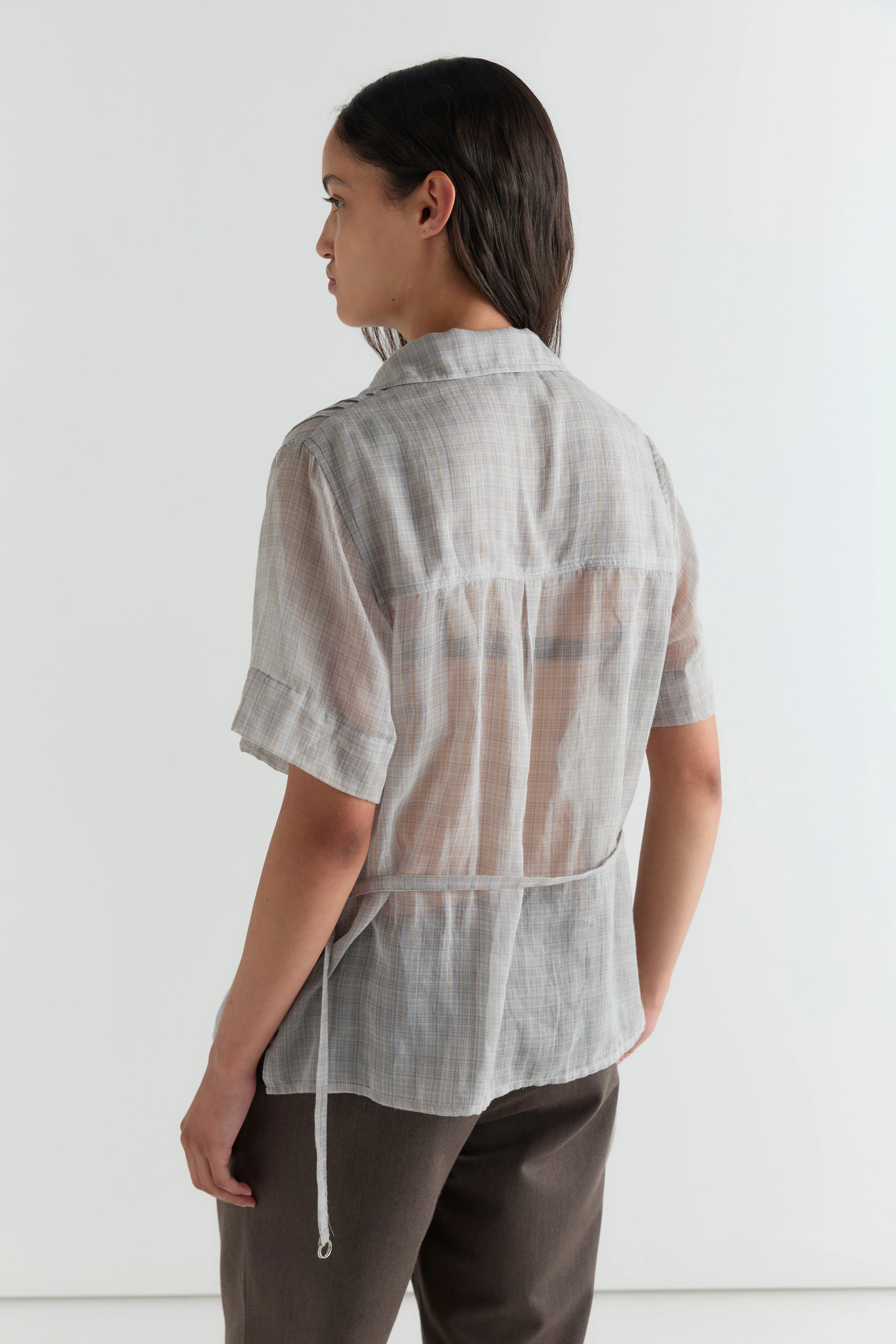 Linear Shirt - Honey Check sold by Deiji Studios product image thumbnail 5