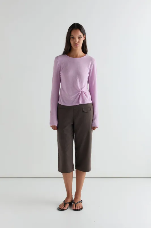 Pocket Capri - Brown made by Deiji Studios