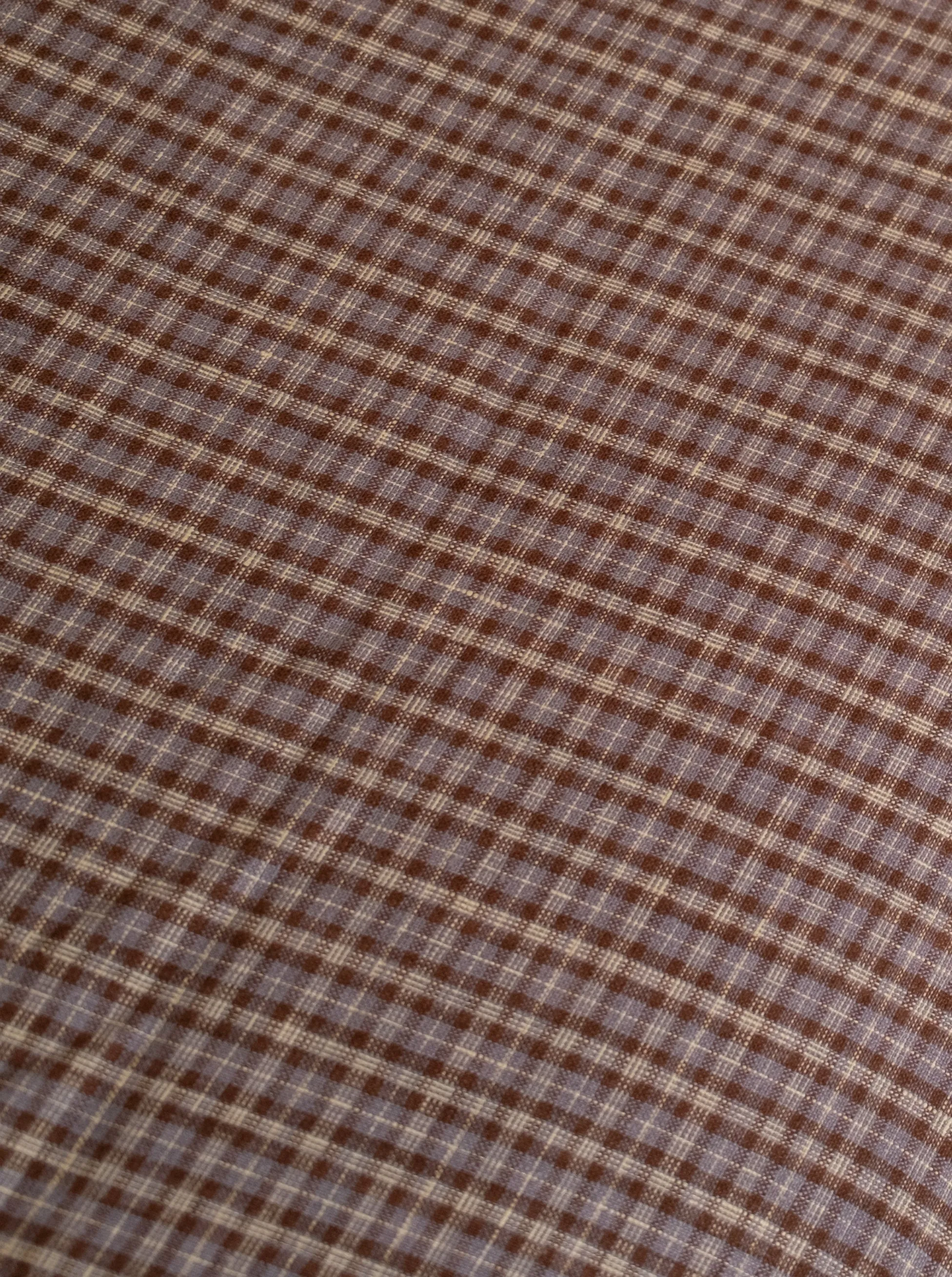 Sheets - russet check sold by Deiji Studios product image thumbnail 5