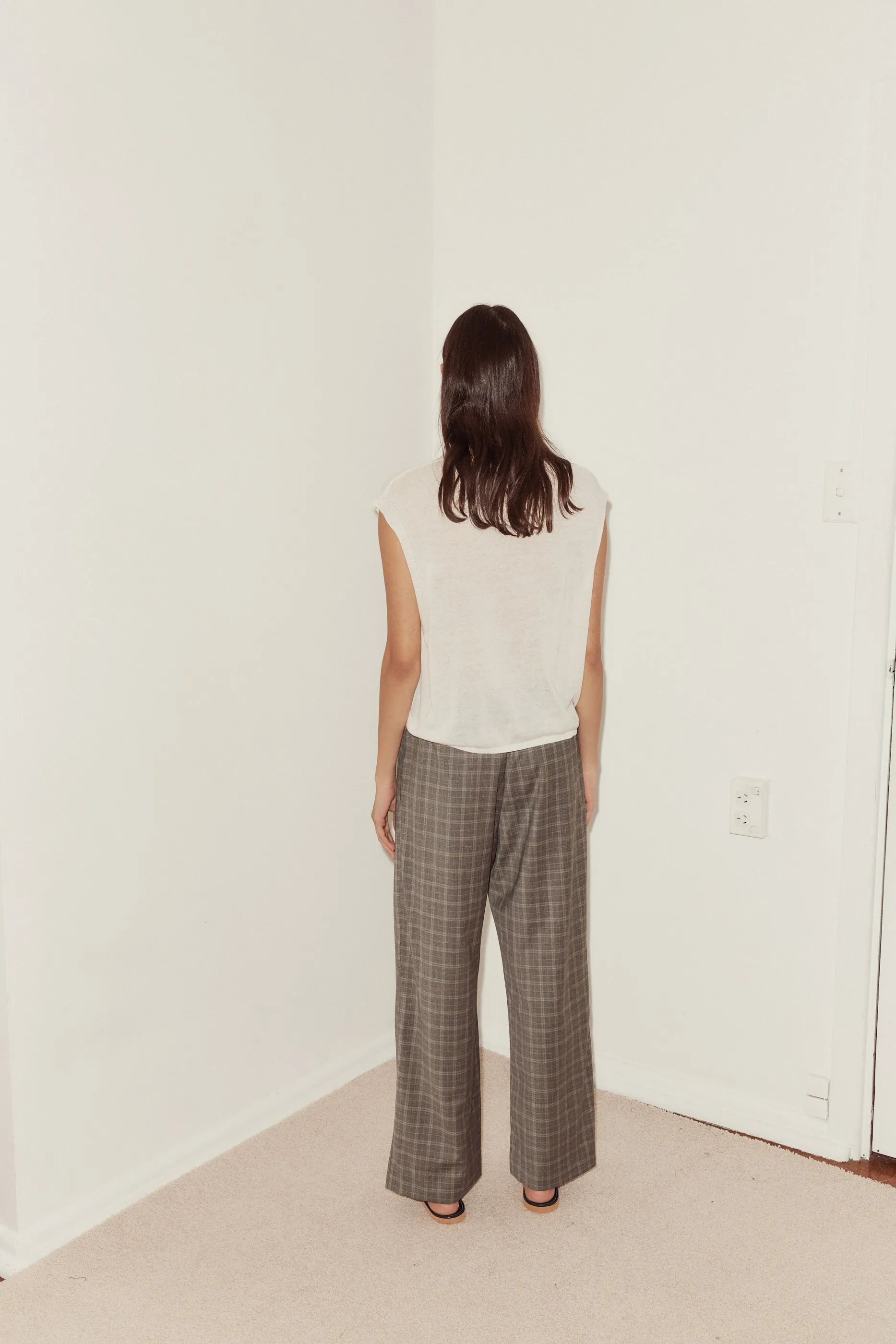 Tailored Pants - Everyday Check sold by Deiji Studios product image thumbnail 5