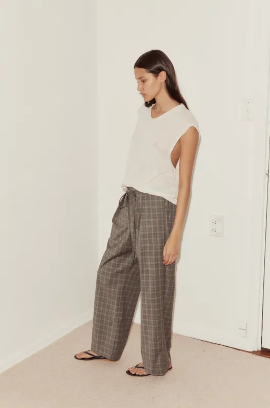 Tailored Pants - Everyday Check sold by Deiji Studios