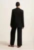 The Relaxed Linen Blazer - Black sold by Matteau