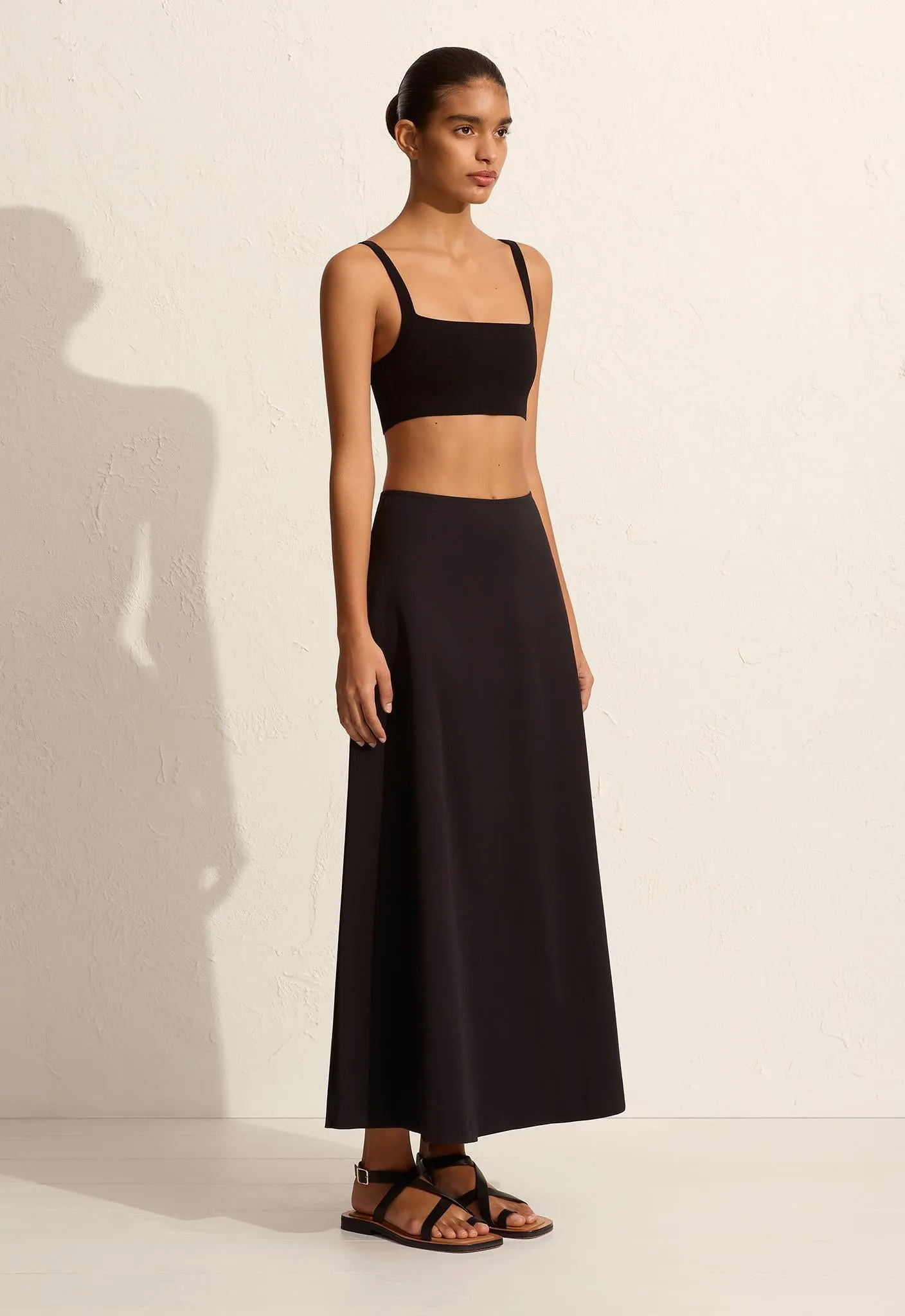 A-Line Skirt - Black sold by Matteau product image thumbnail 3