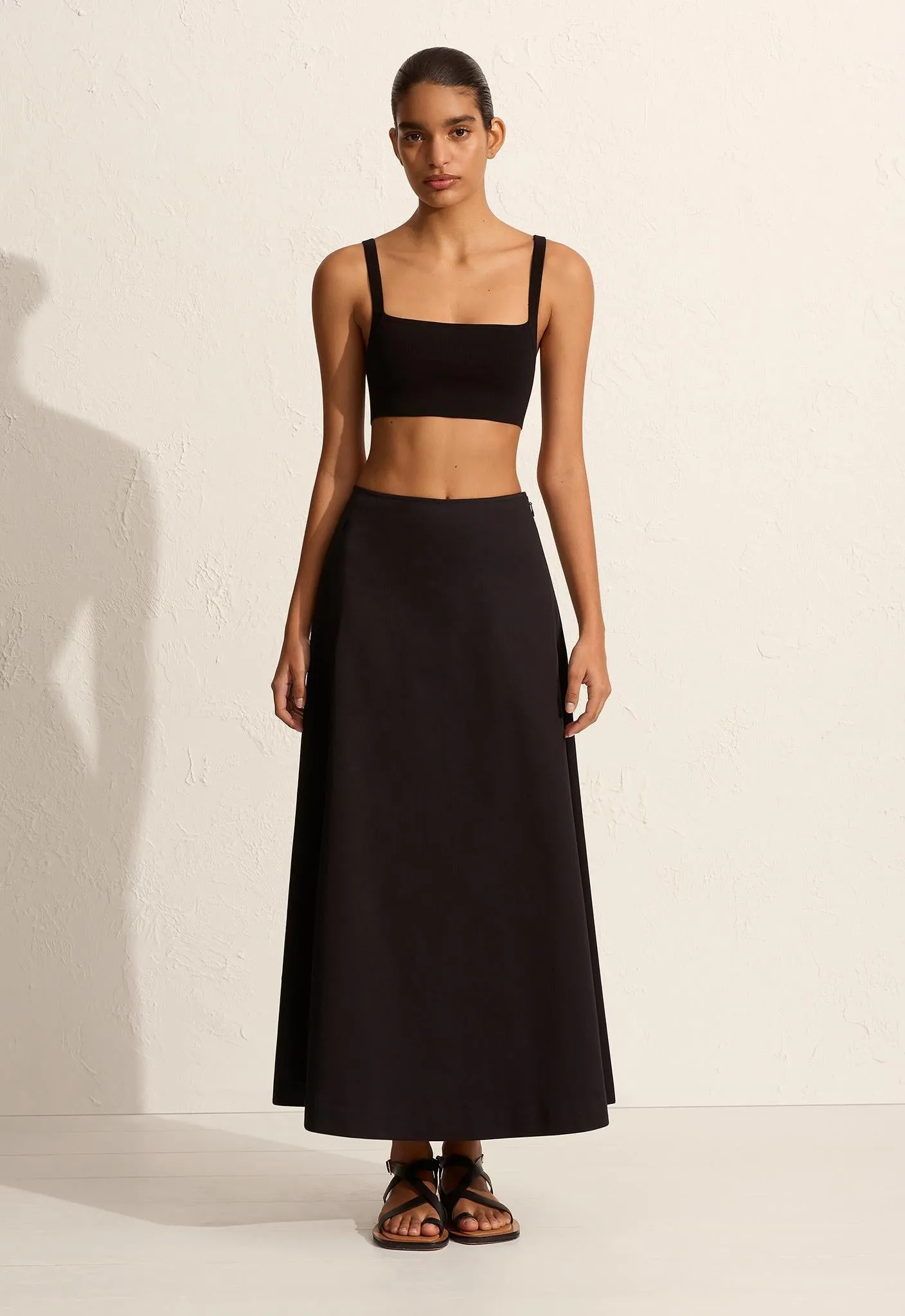A-Line Skirt - Black sold by Matteau