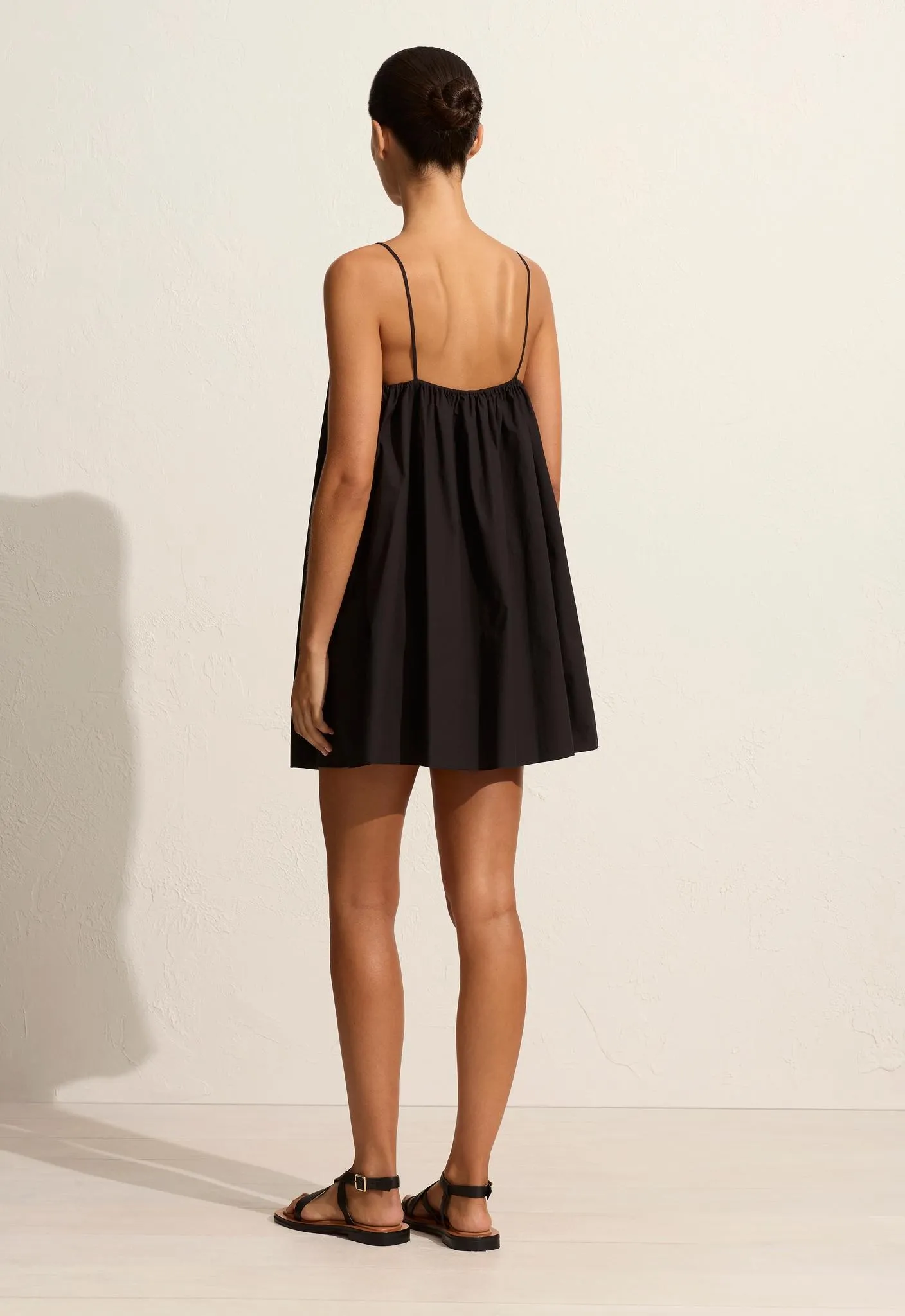 Voluminous Cami Mini Dress - Black sold by Matteau product image thumbnail 4