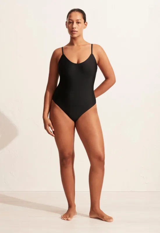 Scoop Maillot - Black sold by Matteau